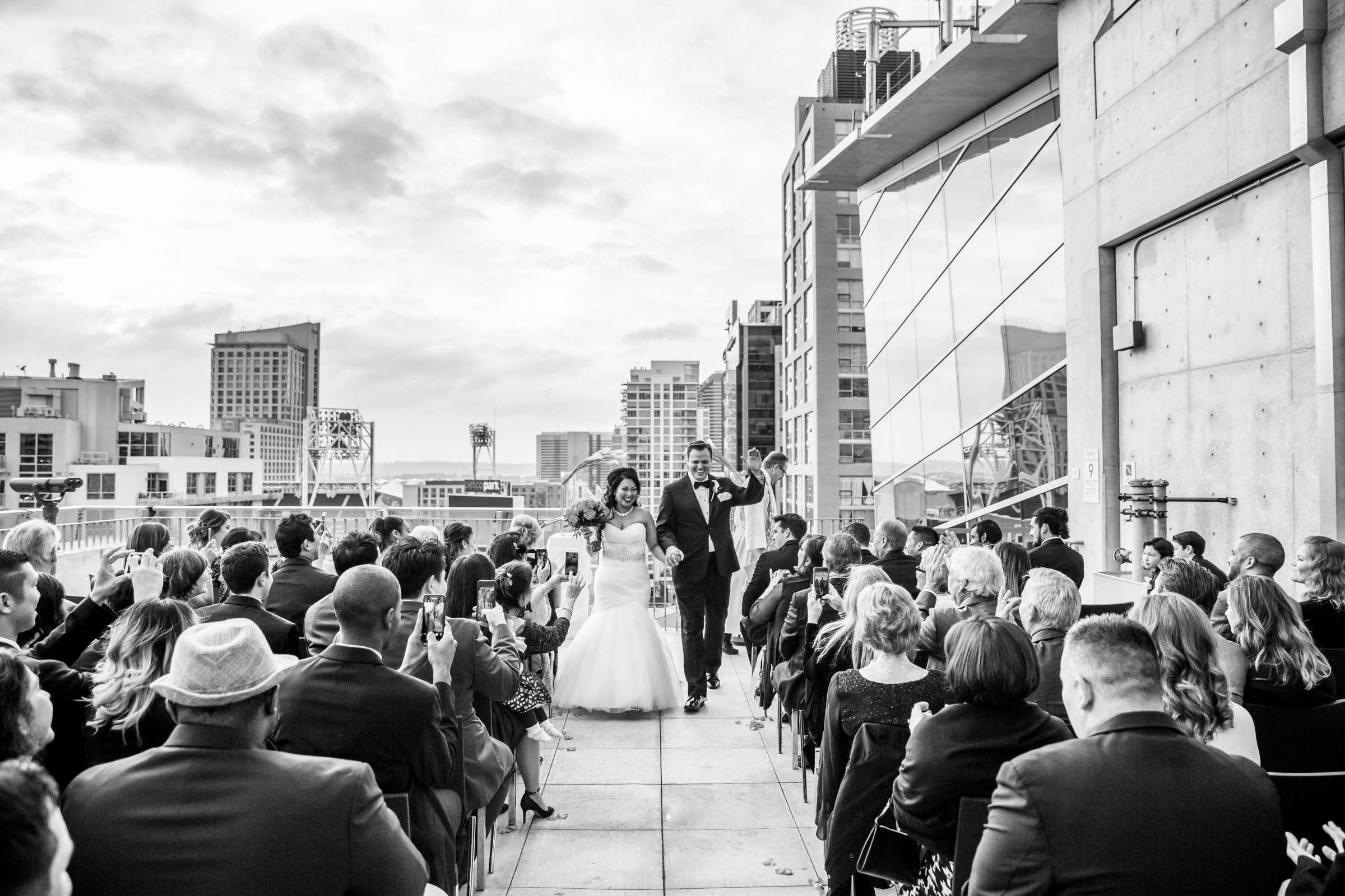 San Diego Central Library Wedding coordinated by MR floral&events, Aratiya and Christopher Wedding Photo #80 by True Photography