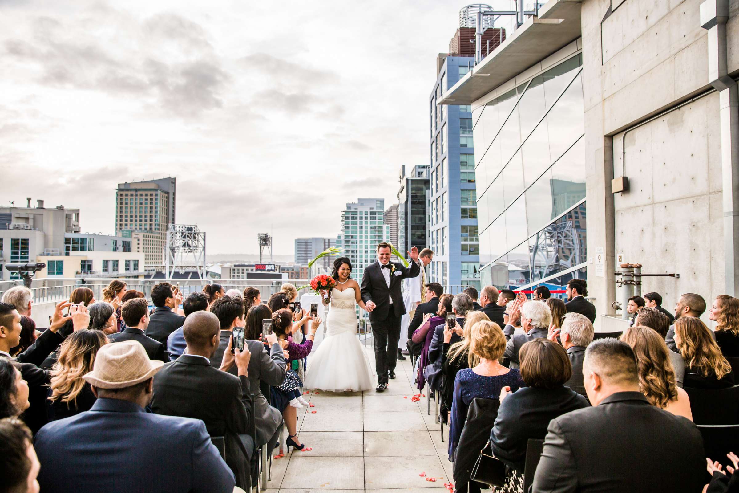 San Diego Central Library Wedding coordinated by MR floral&events, Aratiya and Christopher Wedding Photo #79 by True Photography