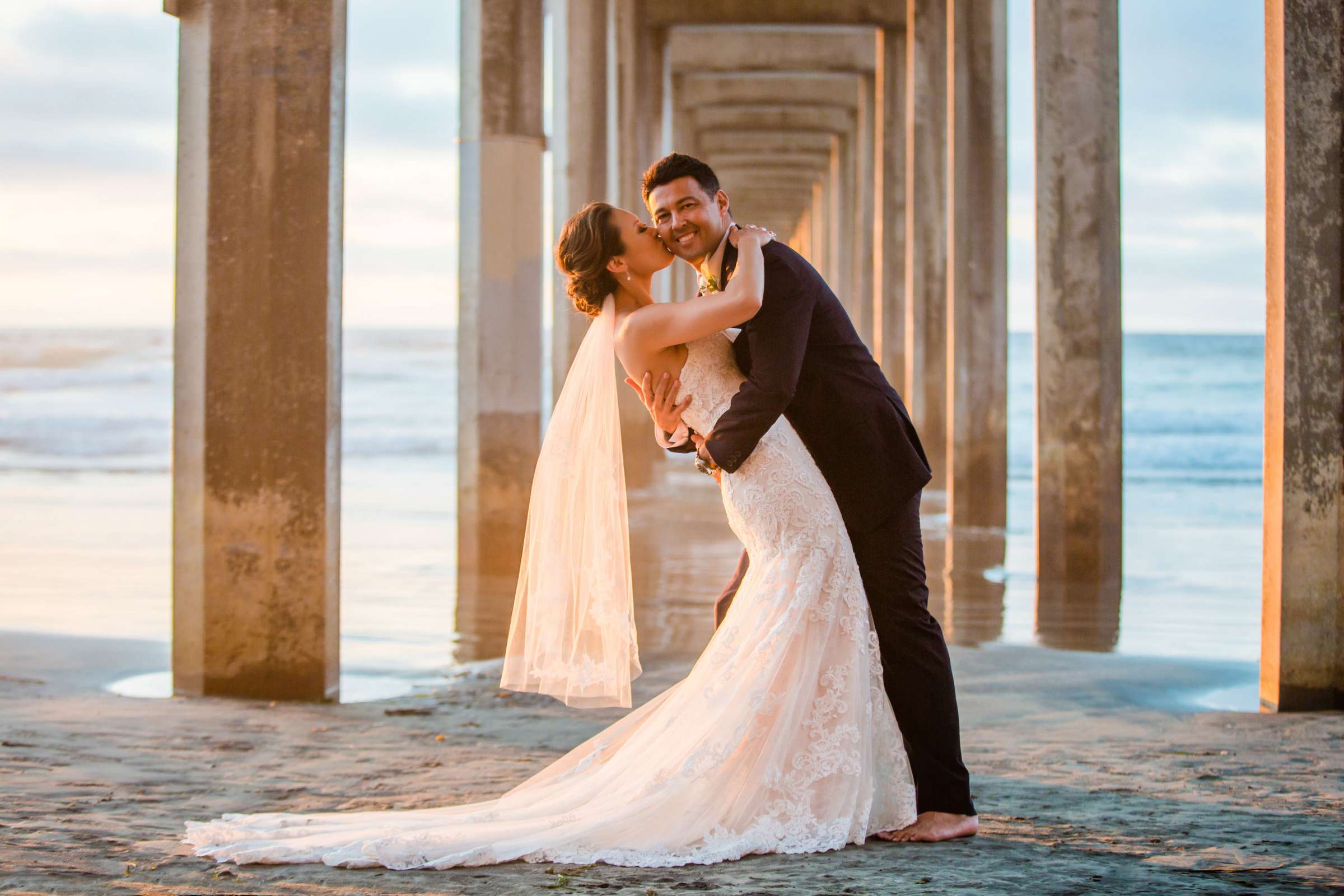 Scripps Seaside Forum Wedding coordinated by I Do Weddings, Kris and Ross Wedding Photo #75 by True Photography