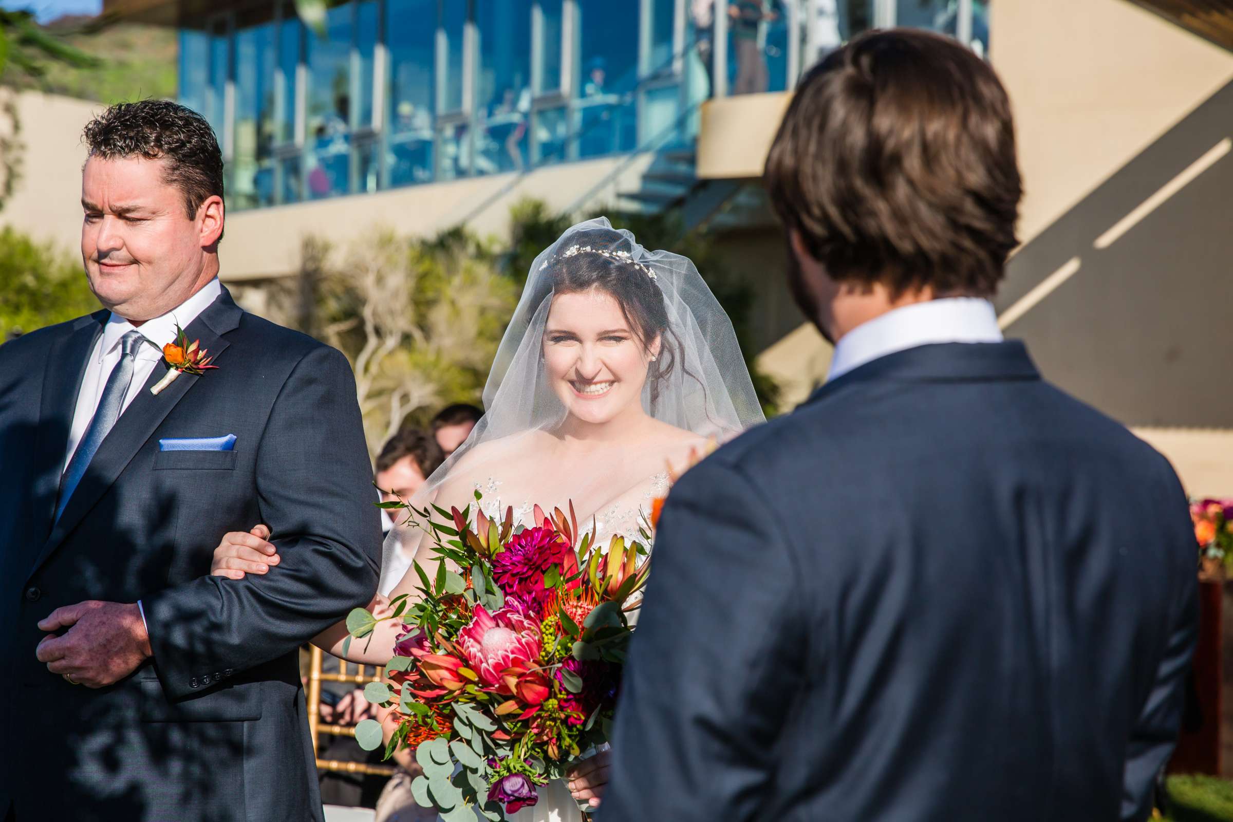 Scripps Seaside Forum Wedding coordinated by Aquilone Events, Meg and Adam Wedding Photo #320742 by True Photography