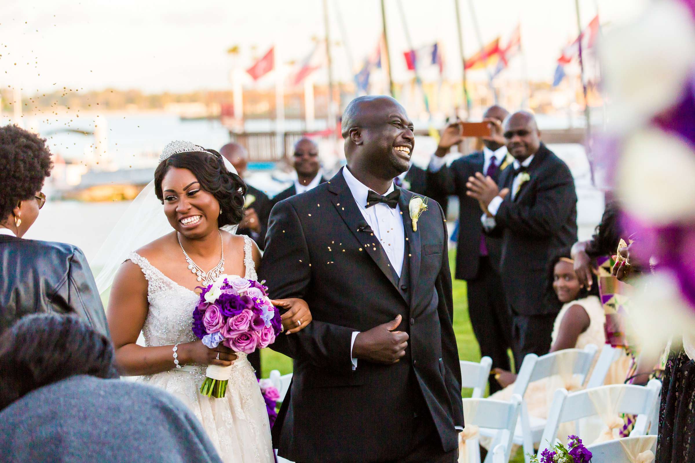 Catamaran Resort Wedding coordinated by Events Inspired SD, Vanessa and Akorli Wedding Photo #66 by True Photography