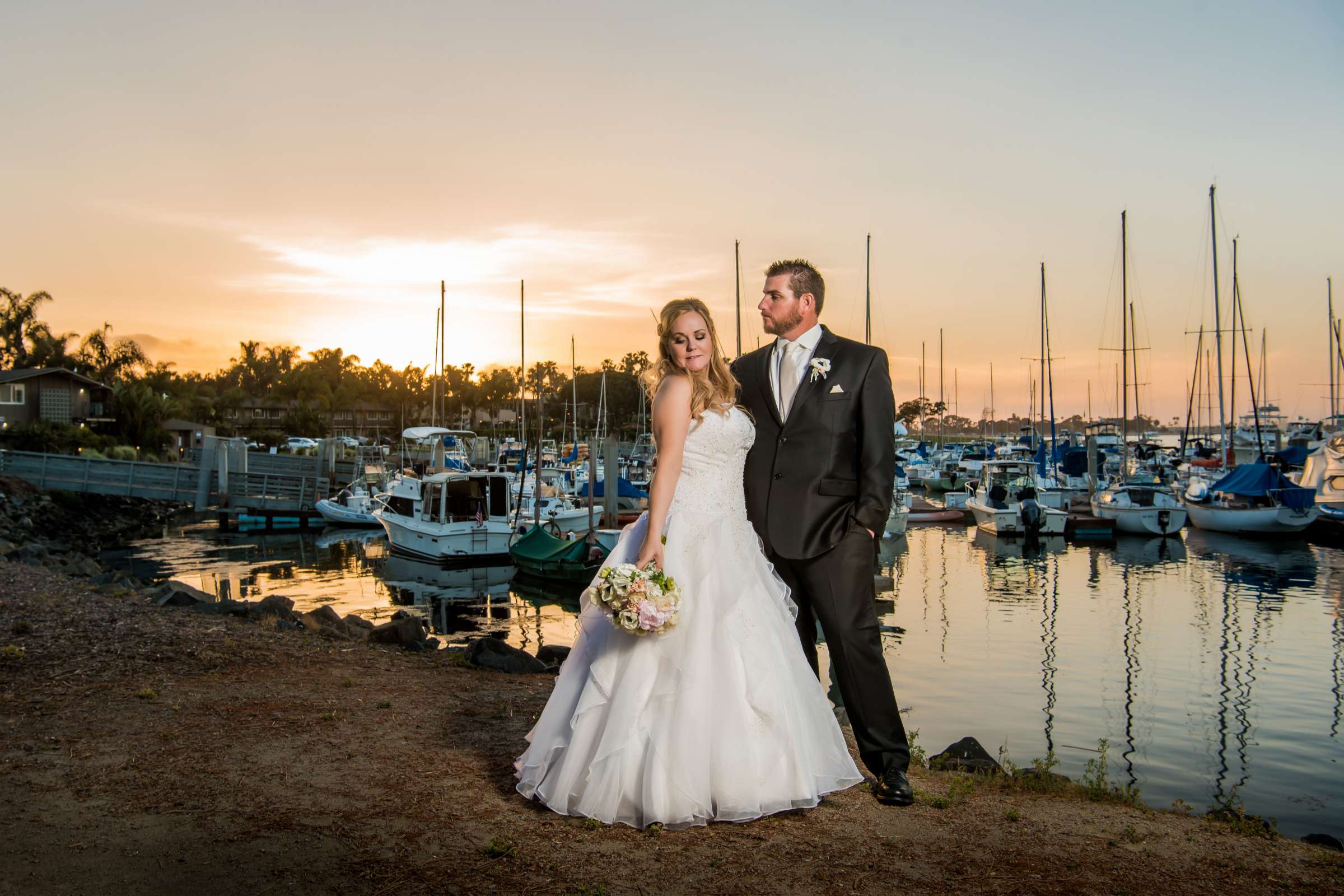The Dana on Mission Bay Wedding coordinated by Elements of Style, Laura and Ryan Wedding Photo #1 by True Photography