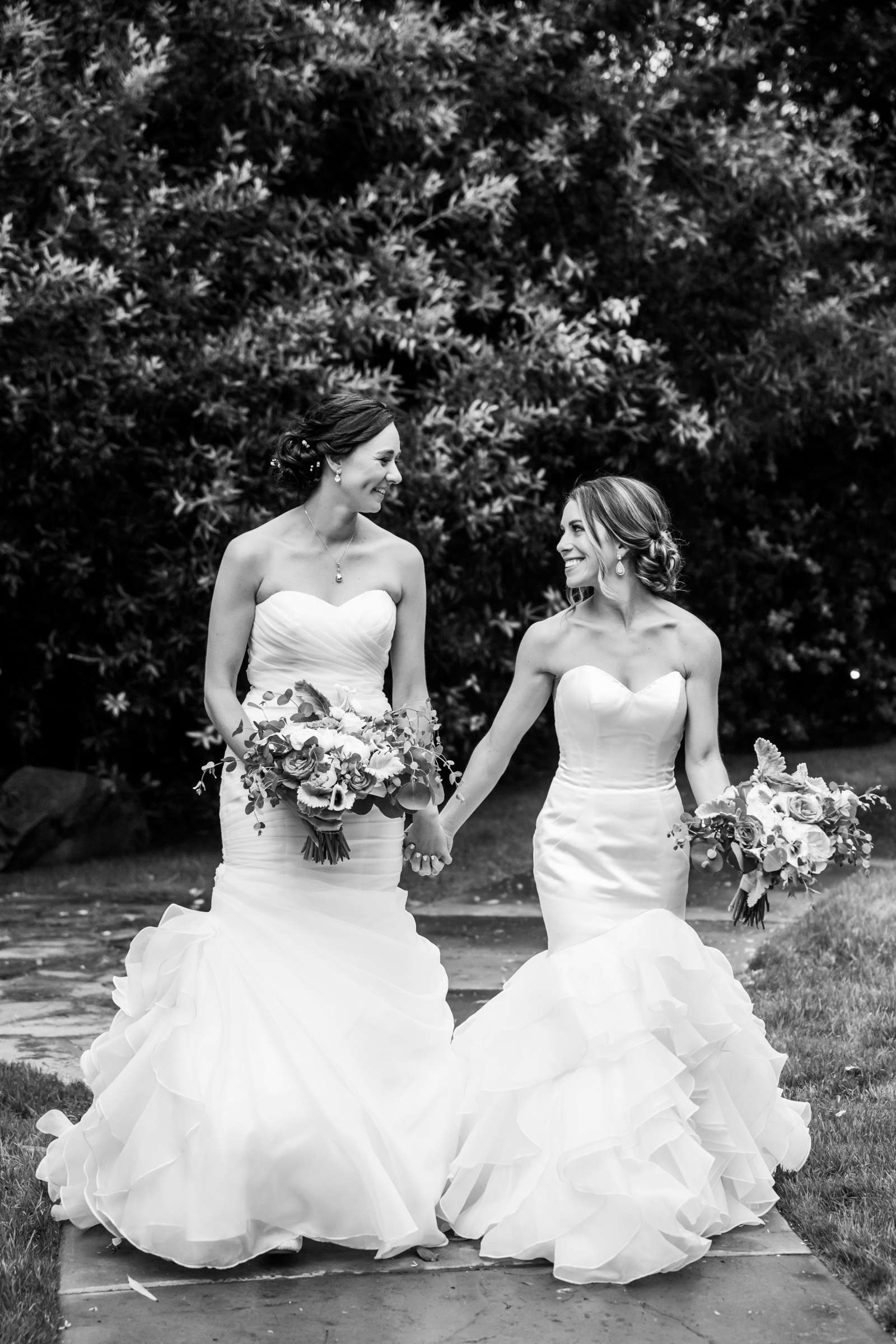 Twin Oaks House & Gardens Wedding Estate Wedding, Lauren and Linda Wedding Photo #102 by True Photography