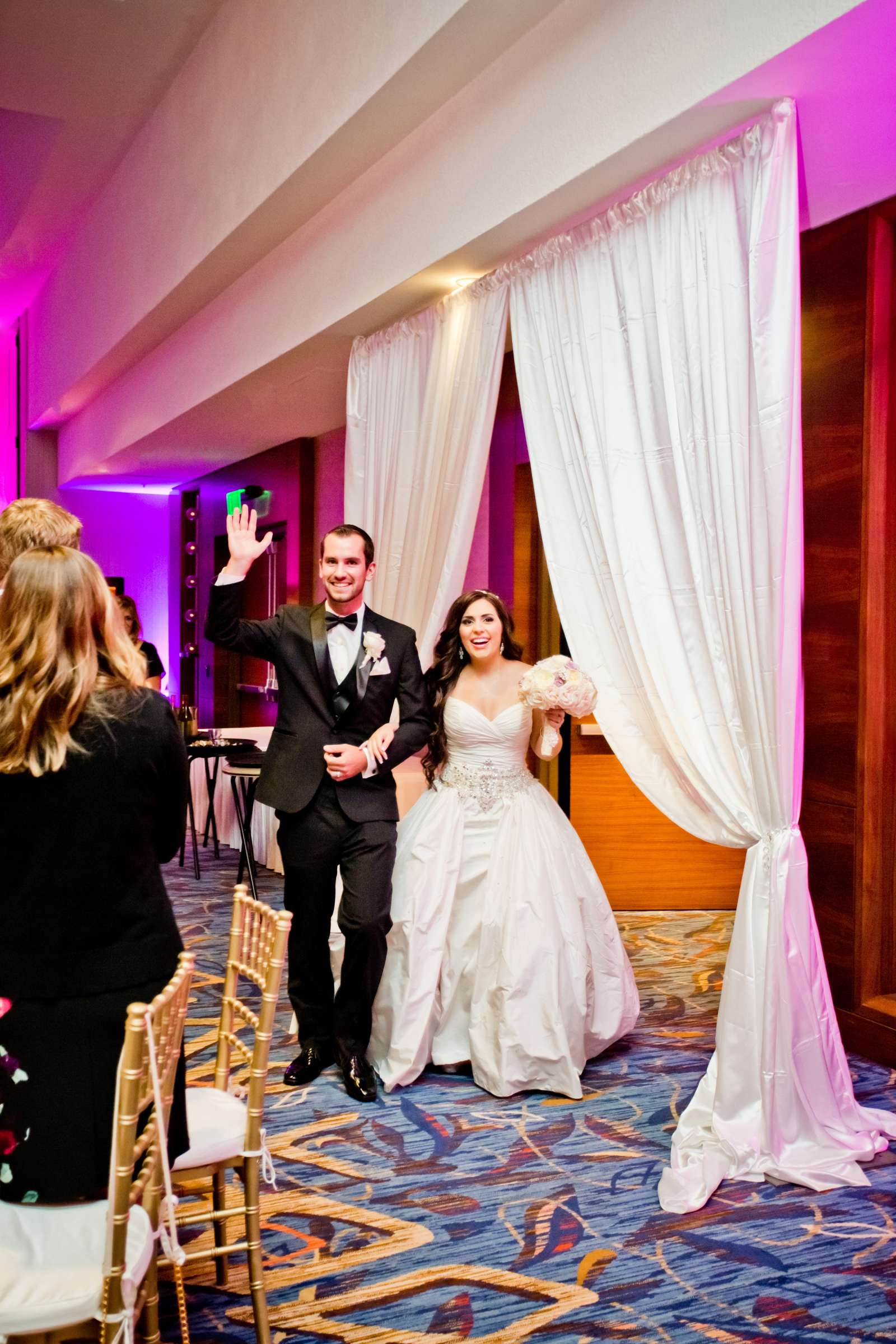 Marriott Marquis San Diego Marina Wedding coordinated by First Comes Love Weddings & Events, Alexandria and John-Patrick Wedding Photo #371073 by True Photography
