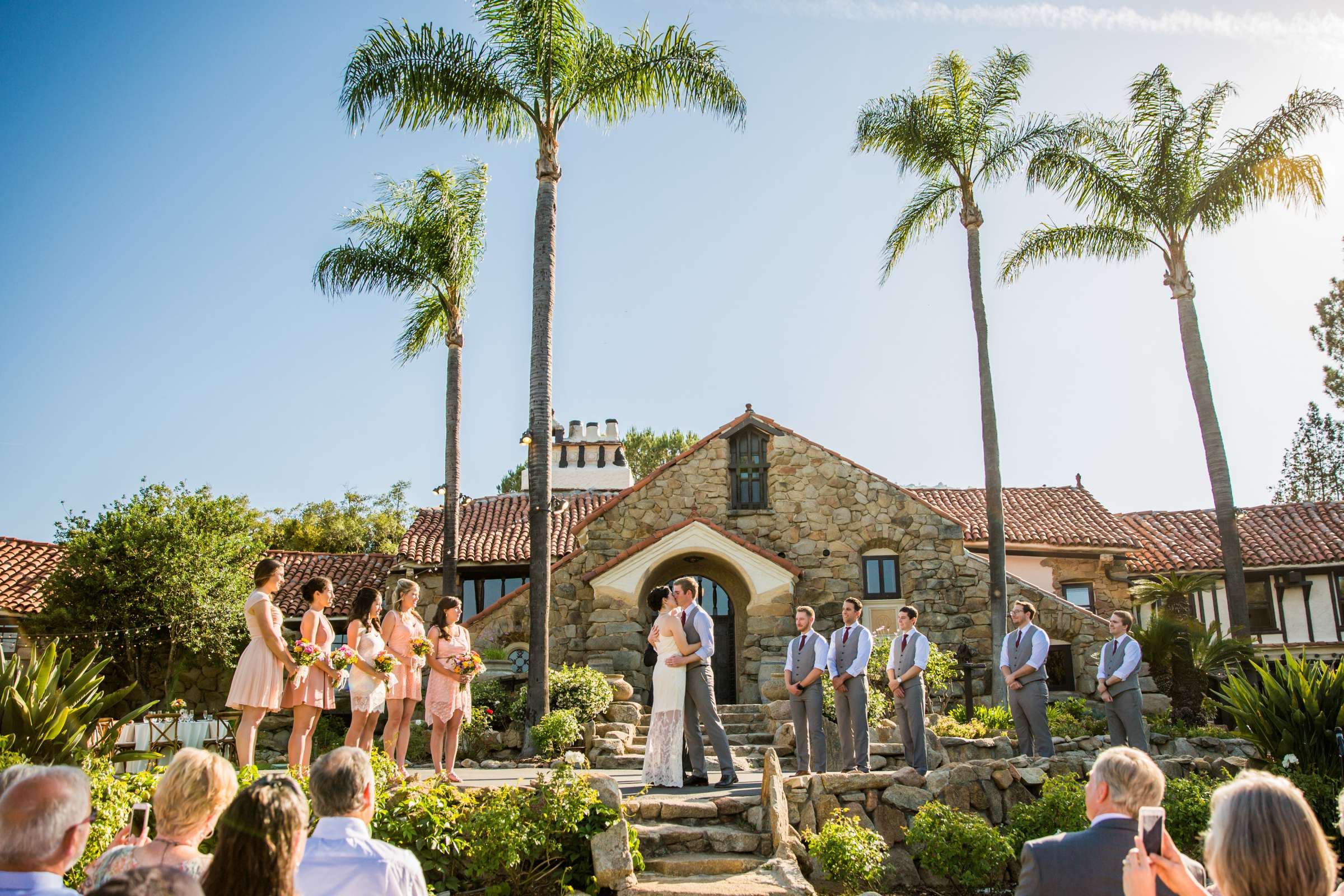 Mt Woodson Castle Wedding coordinated by Personal Touch Dining, Heather and Kevin Wedding Photo #70 by True Photography
