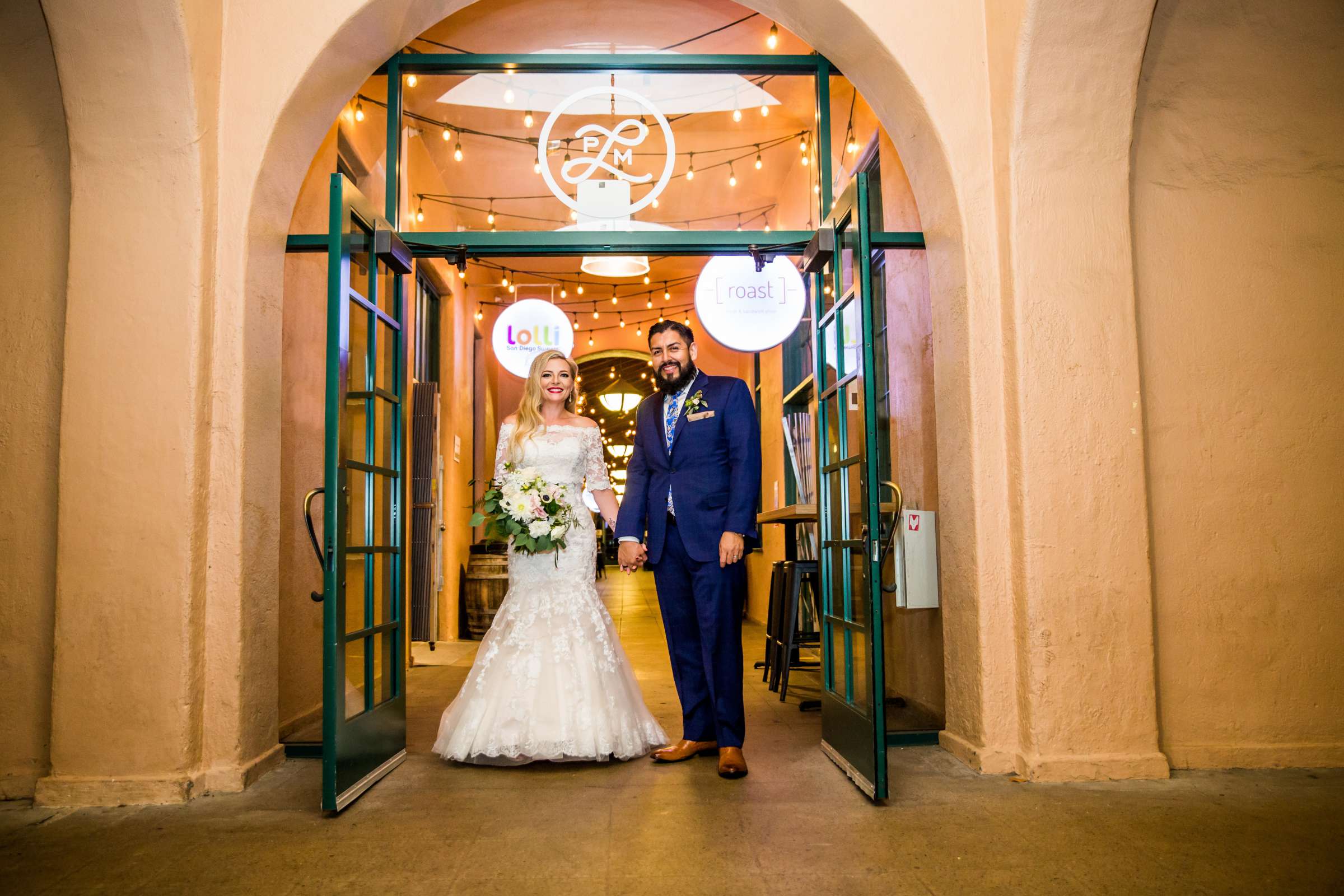 Stone Brewing Liberty Station Wedding coordinated by Willmus Weddings, Christina and Marco Wedding Photo #123 by True Photography