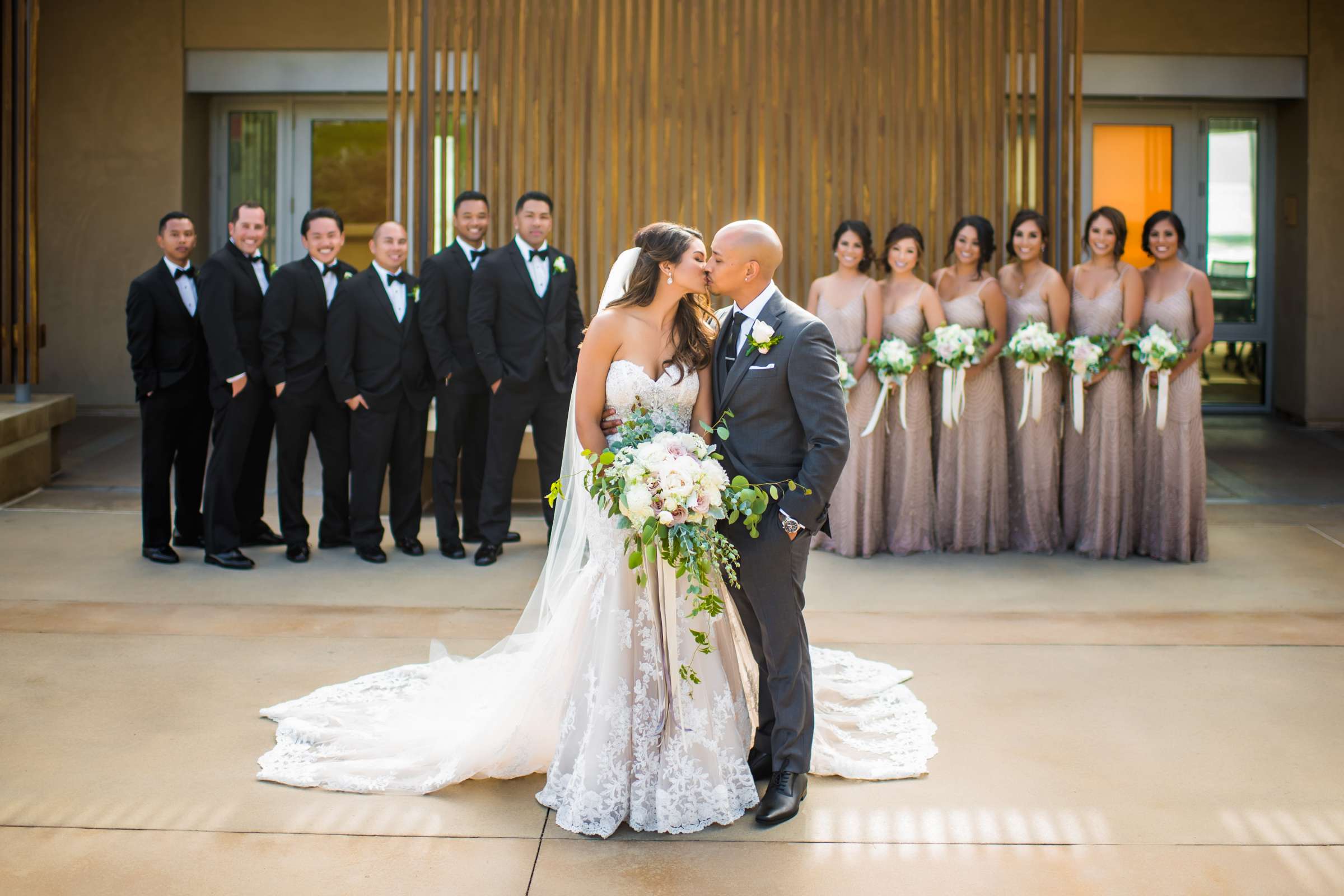 Scripps Seaside Forum Wedding coordinated by Lavish Weddings, Cindy and Justin Wedding Photo #381775 by True Photography