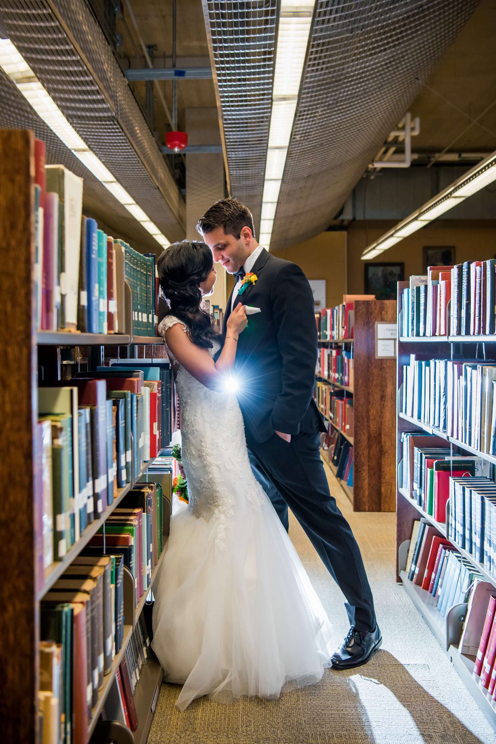 San Diego Central Library Wedding, Stephanie and Omar Wedding Photo #94 by True Photography