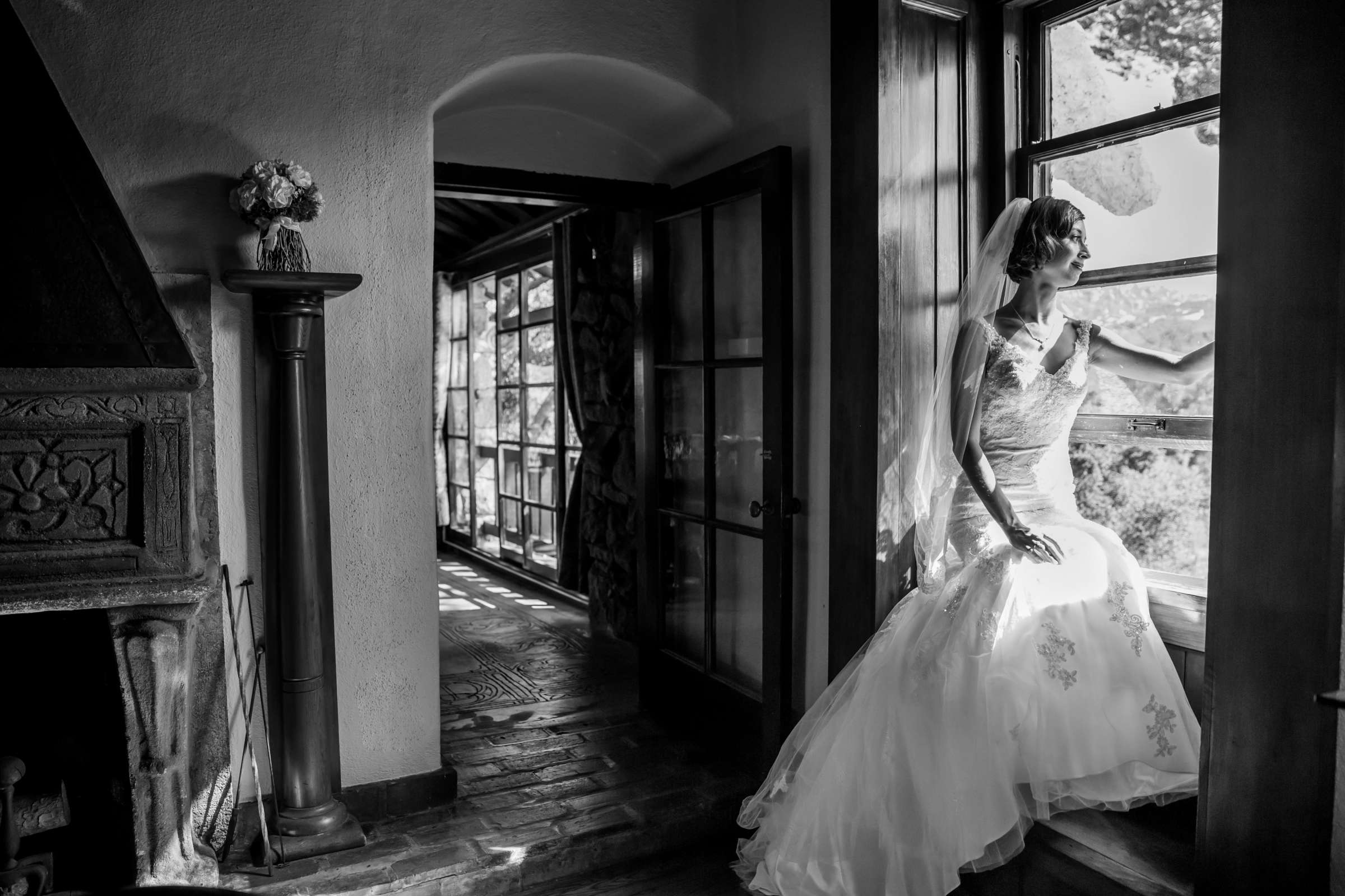Mt Woodson Castle Wedding coordinated by Personal Touch Dining, Ashley and Steven Wedding Photo #9 by True Photography