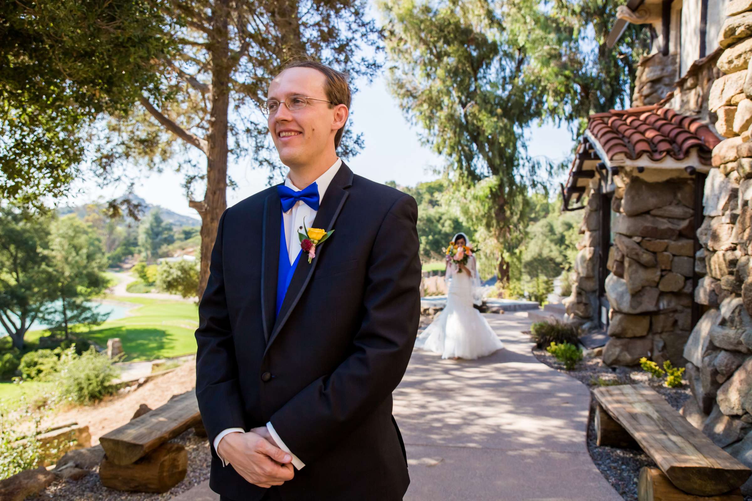 Mt Woodson Castle Wedding coordinated by Personal Touch Dining, Ashley and Steven Wedding Photo #40 by True Photography