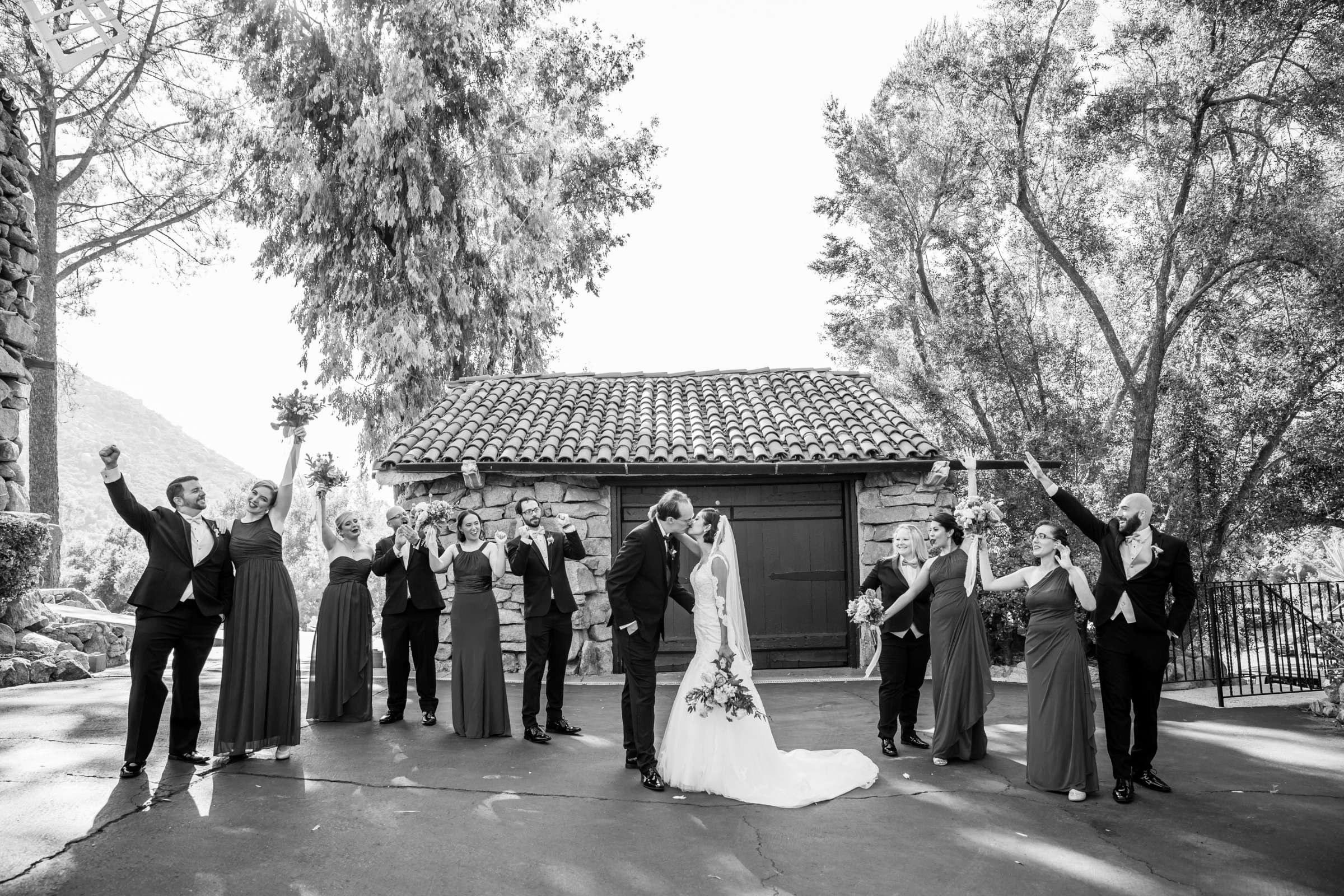 Mt Woodson Castle Wedding coordinated by Personal Touch Dining, Ashley and Steven Wedding Photo #74 by True Photography