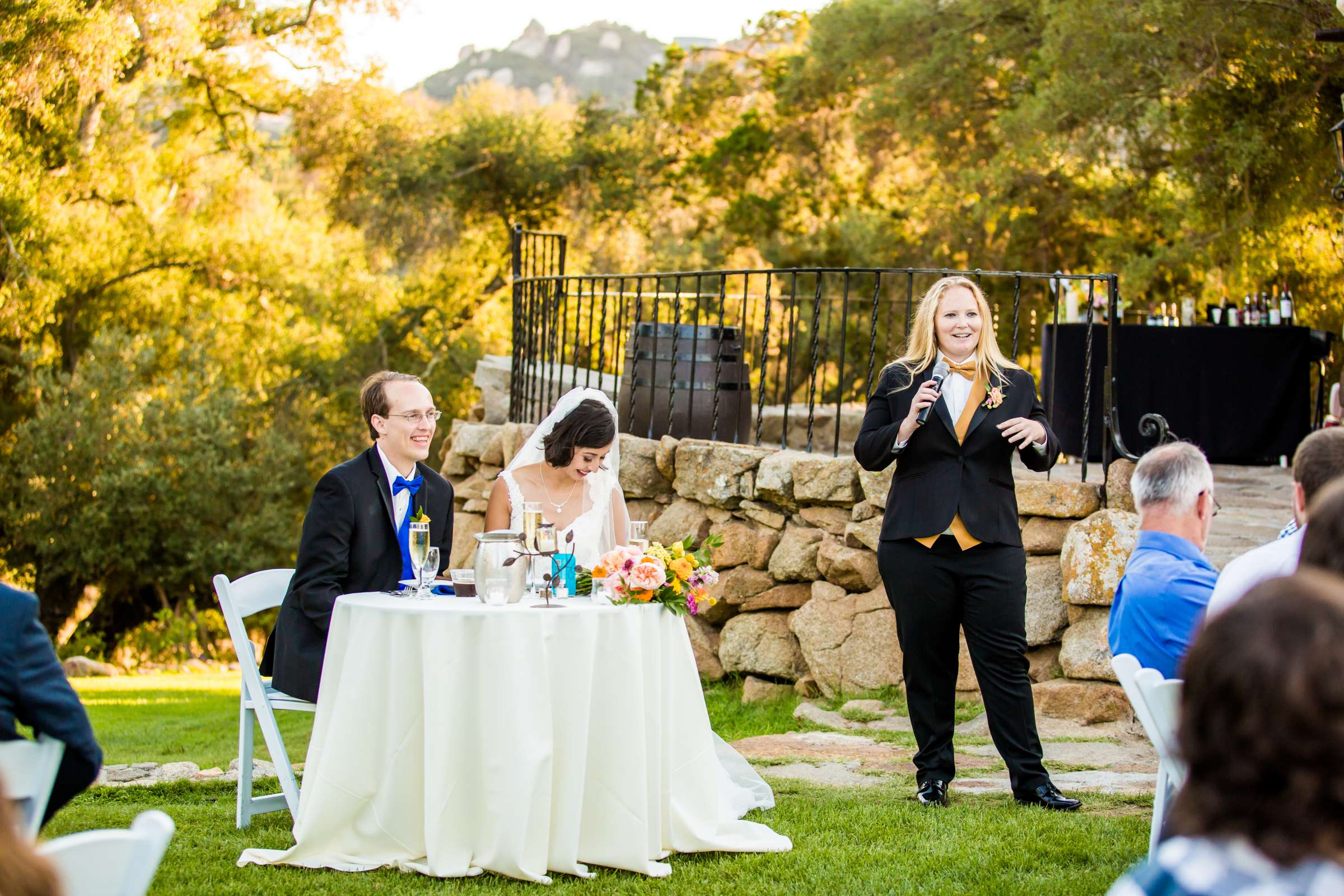 Mt Woodson Castle Wedding coordinated by Personal Touch Dining, Ashley and Steven Wedding Photo #98 by True Photography