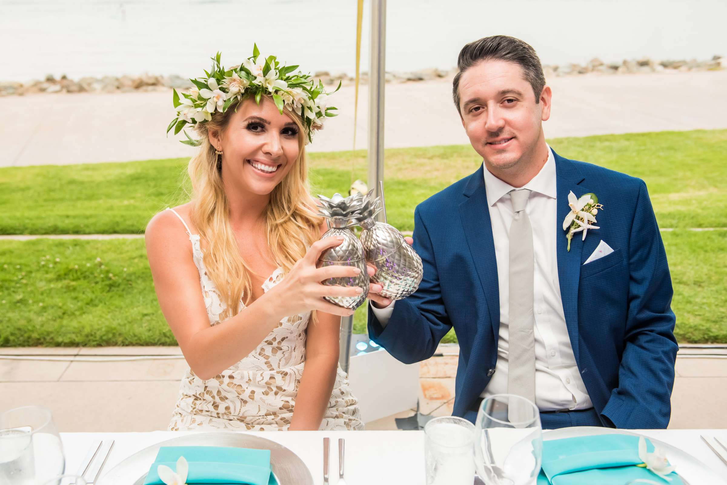 Coronado Island Marriott Resort & Spa Wedding coordinated by Bluestocking Weddings & Events, Ashleigh and Christopher Wedding Photo #4 by True Photography