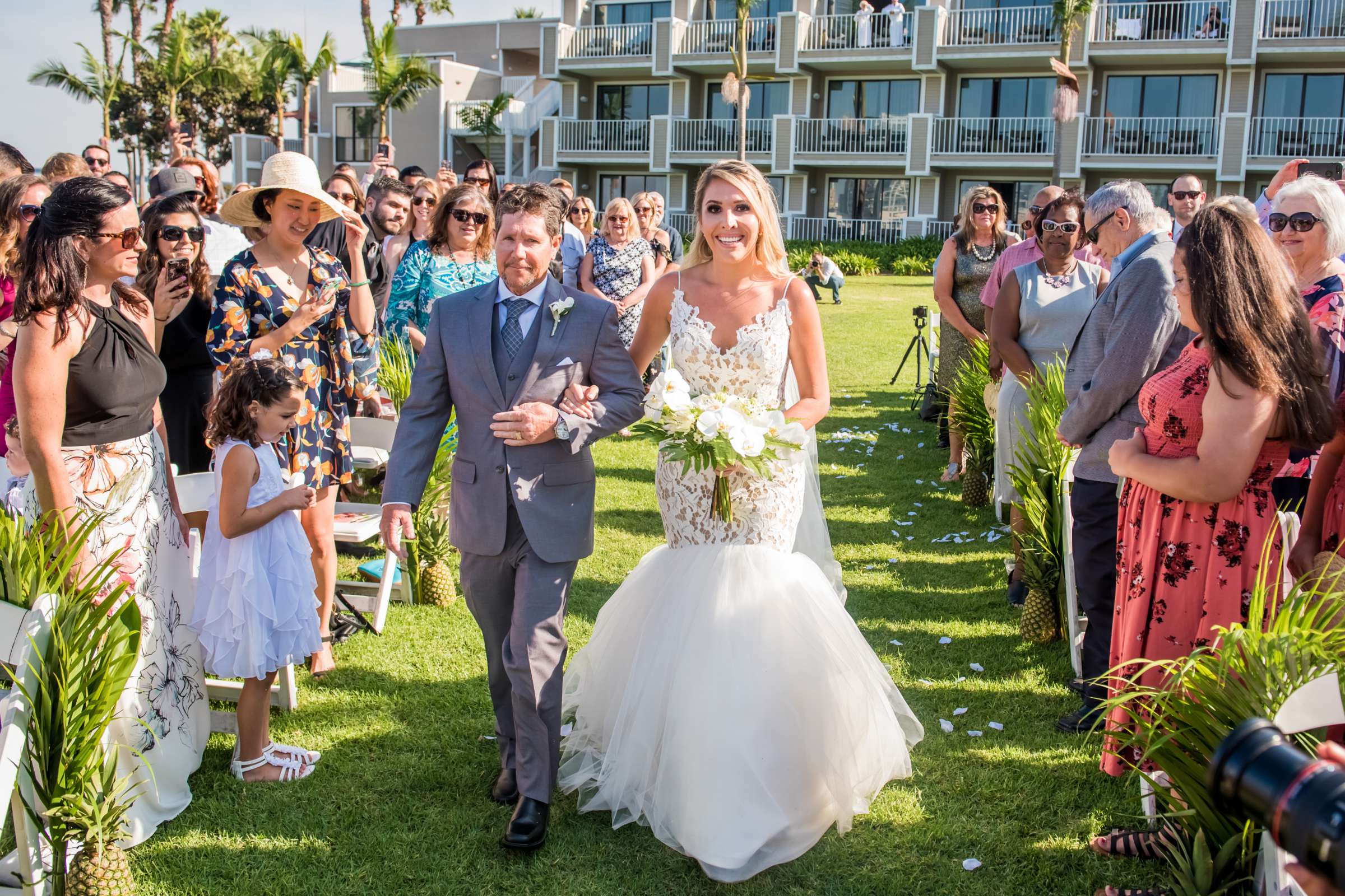 Coronado Island Marriott Resort & Spa Wedding coordinated by Bluestocking Weddings & Events, Ashleigh and Christopher Wedding Photo #55 by True Photography