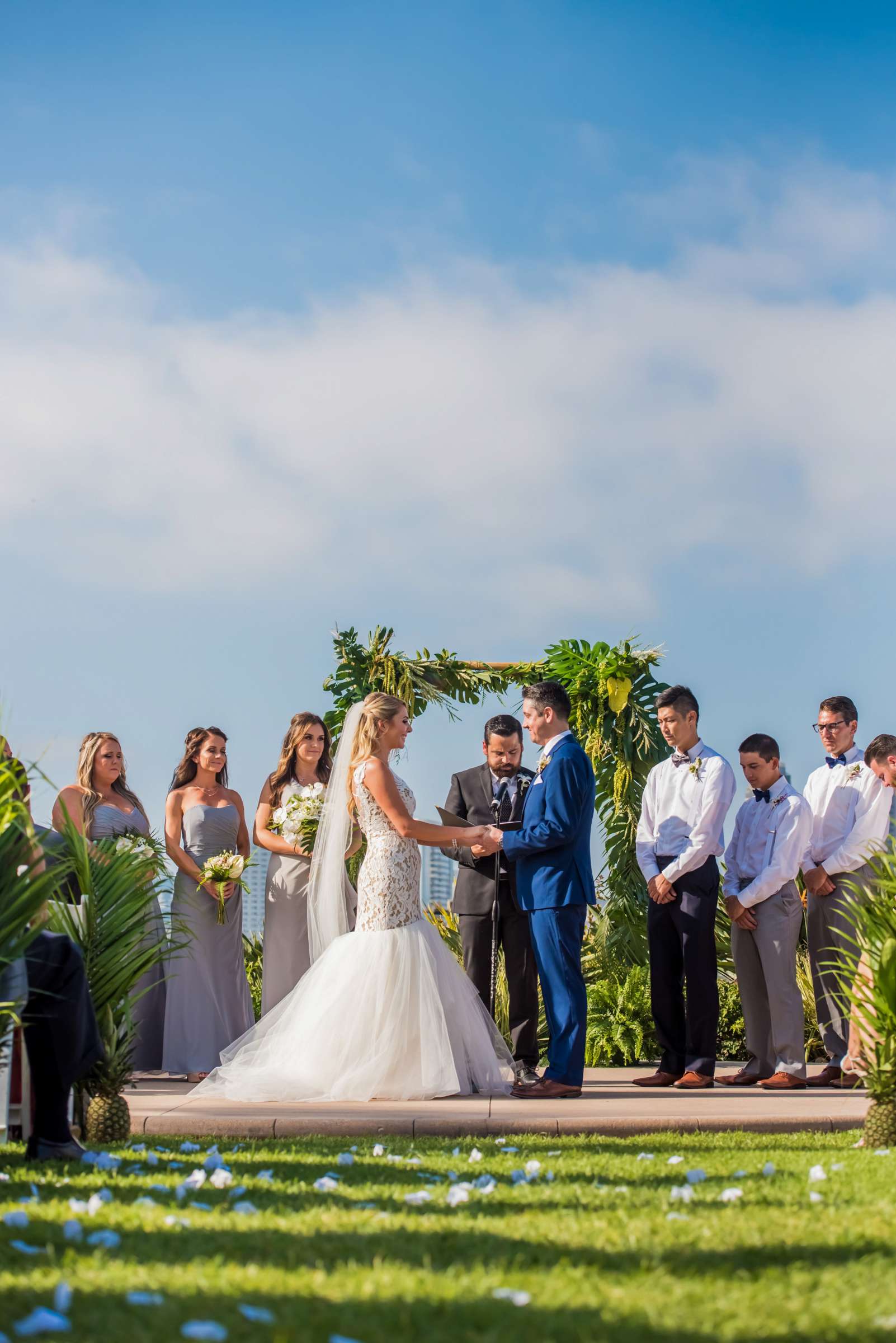 Coronado Island Marriott Resort & Spa Wedding coordinated by Bluestocking Weddings & Events, Ashleigh and Christopher Wedding Photo #65 by True Photography