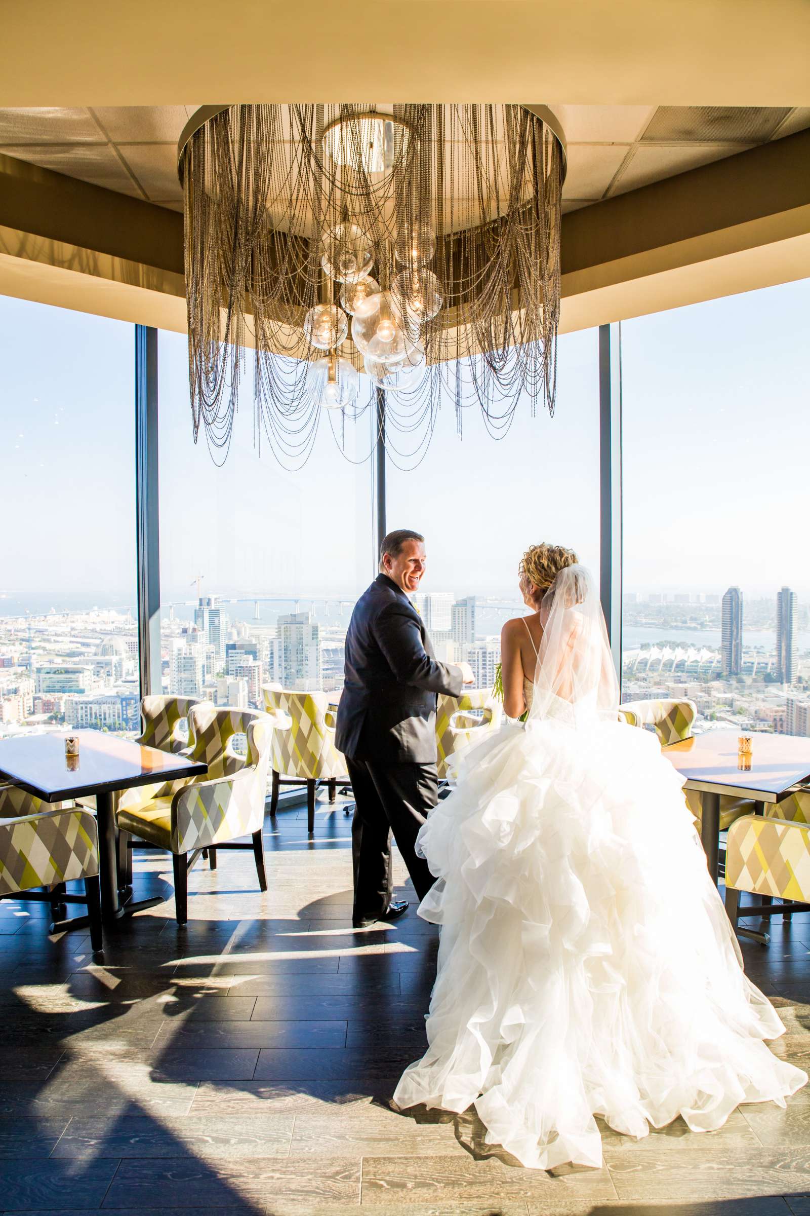 The University Club Atop Symphony Towers Wedding coordinated by Events Inspired SD, Tanya and Jason Wedding Photo #403788 by True Photography