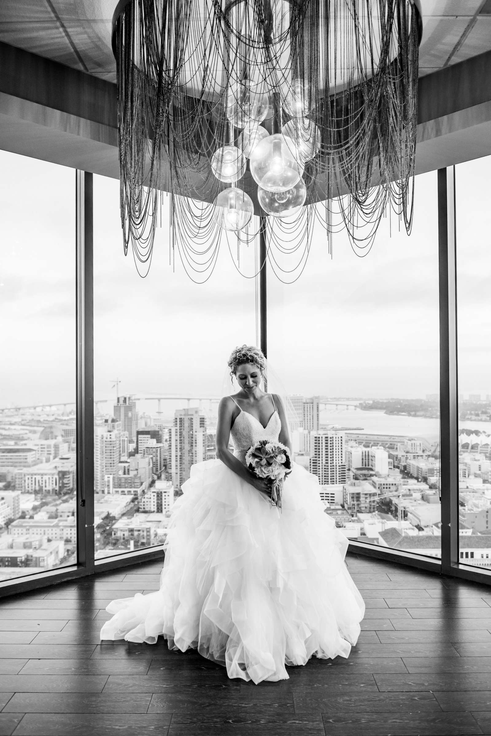 The University Club Atop Symphony Towers Wedding coordinated by Events Inspired SD, Tanya and Jason Wedding Photo #403823 by True Photography