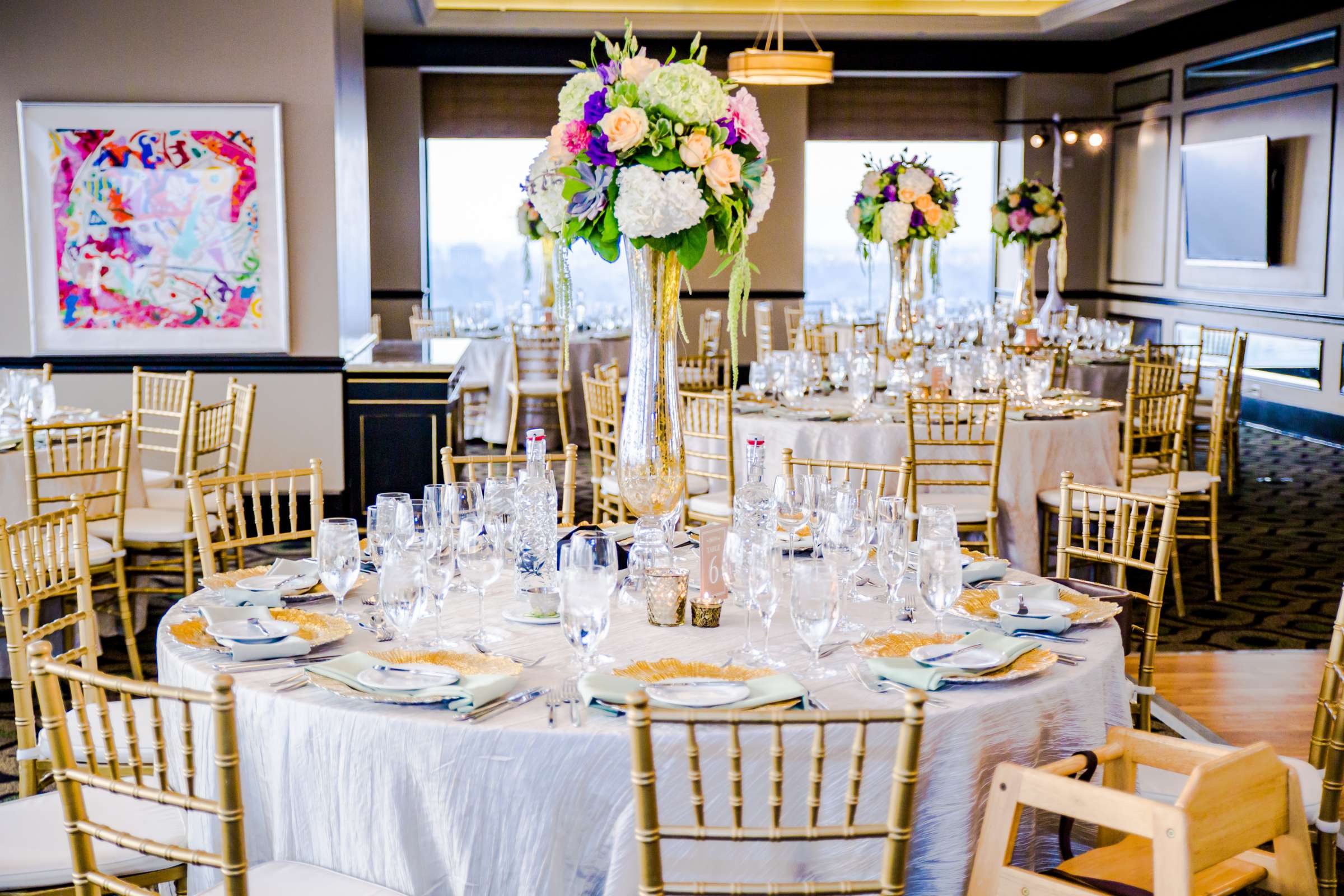 The University Club Atop Symphony Towers Wedding coordinated by Events Inspired SD, Tanya and Jason Wedding Photo #403910 by True Photography