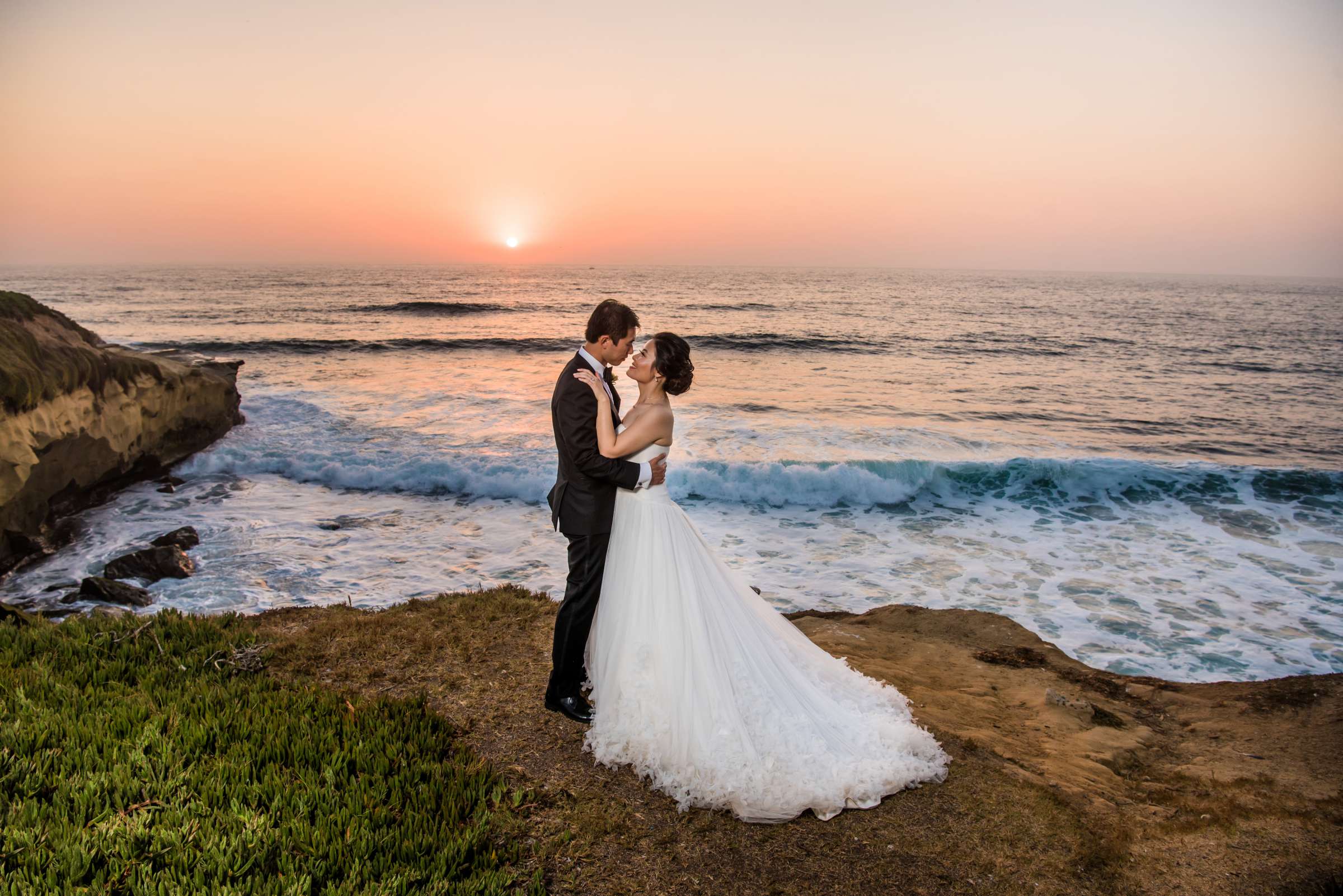 La Jolla Woman's Club Wedding coordinated by Ivory + Stone Event Co., Ella and Eric Wedding Photo #408012 by True Photography