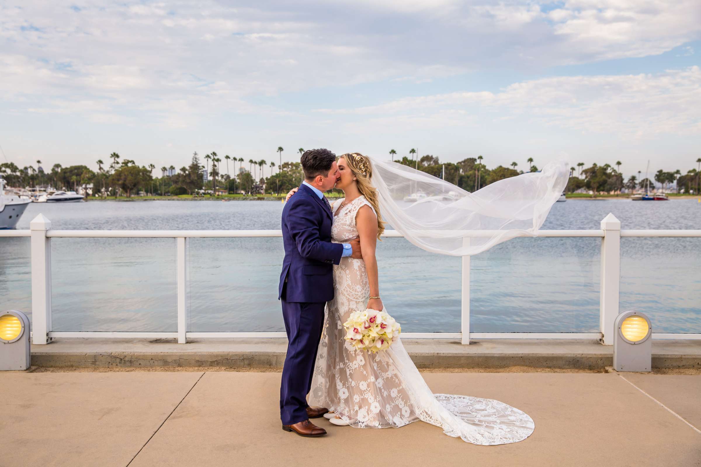 Coronado Community Center Wedding coordinated by Sweetest Things Events, Coral and Levi Wedding Photo #408447 by True Photography