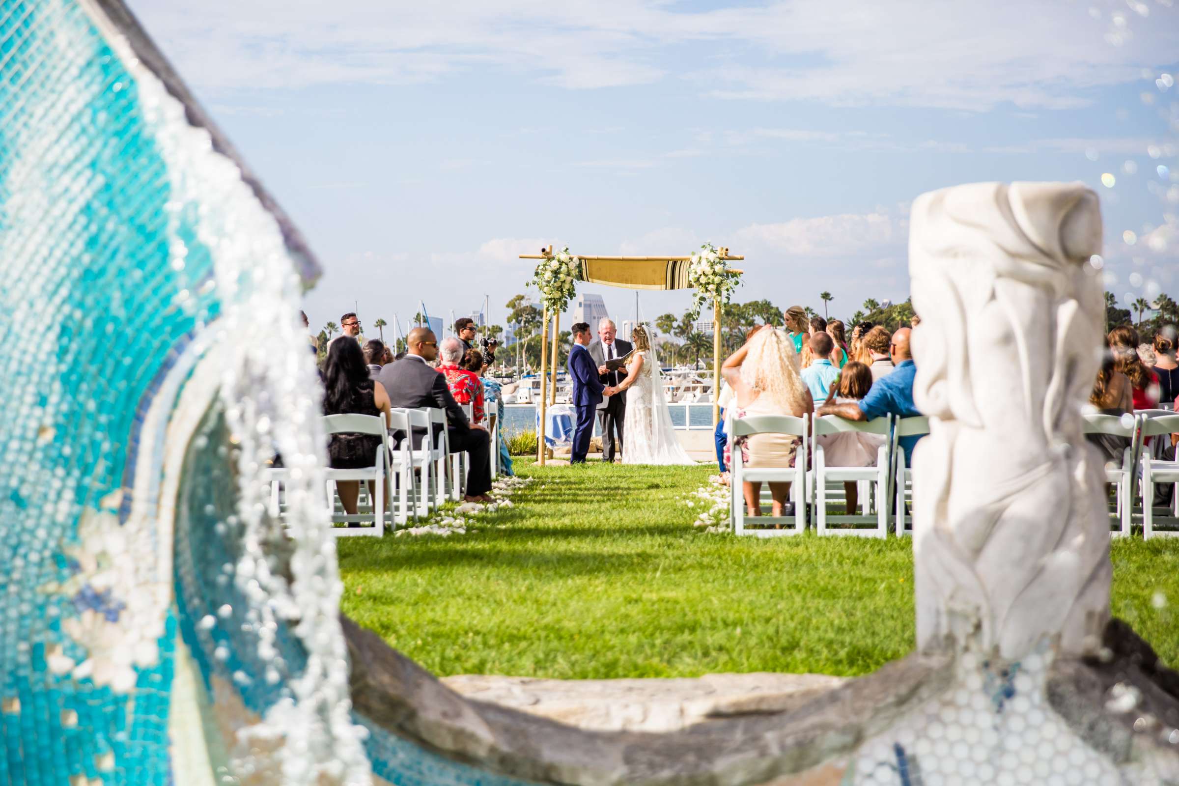 Coronado Community Center Wedding coordinated by Sweetest Things Events, Coral and Levi Wedding Photo #408503 by True Photography