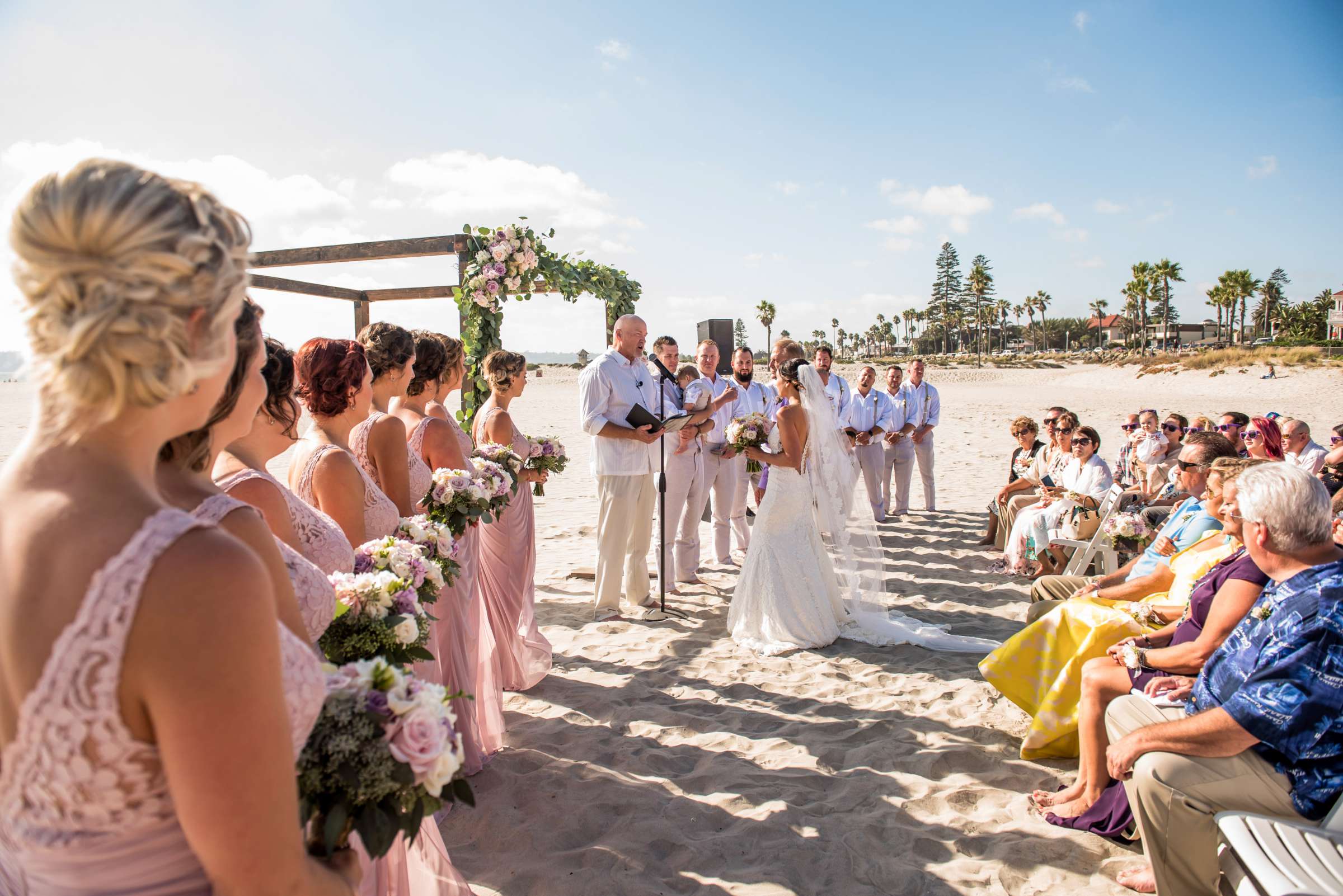 Hotel Del Coronado Wedding coordinated by Creative Affairs Inc, Jenell and Peter Wedding Photo #57 by True Photography