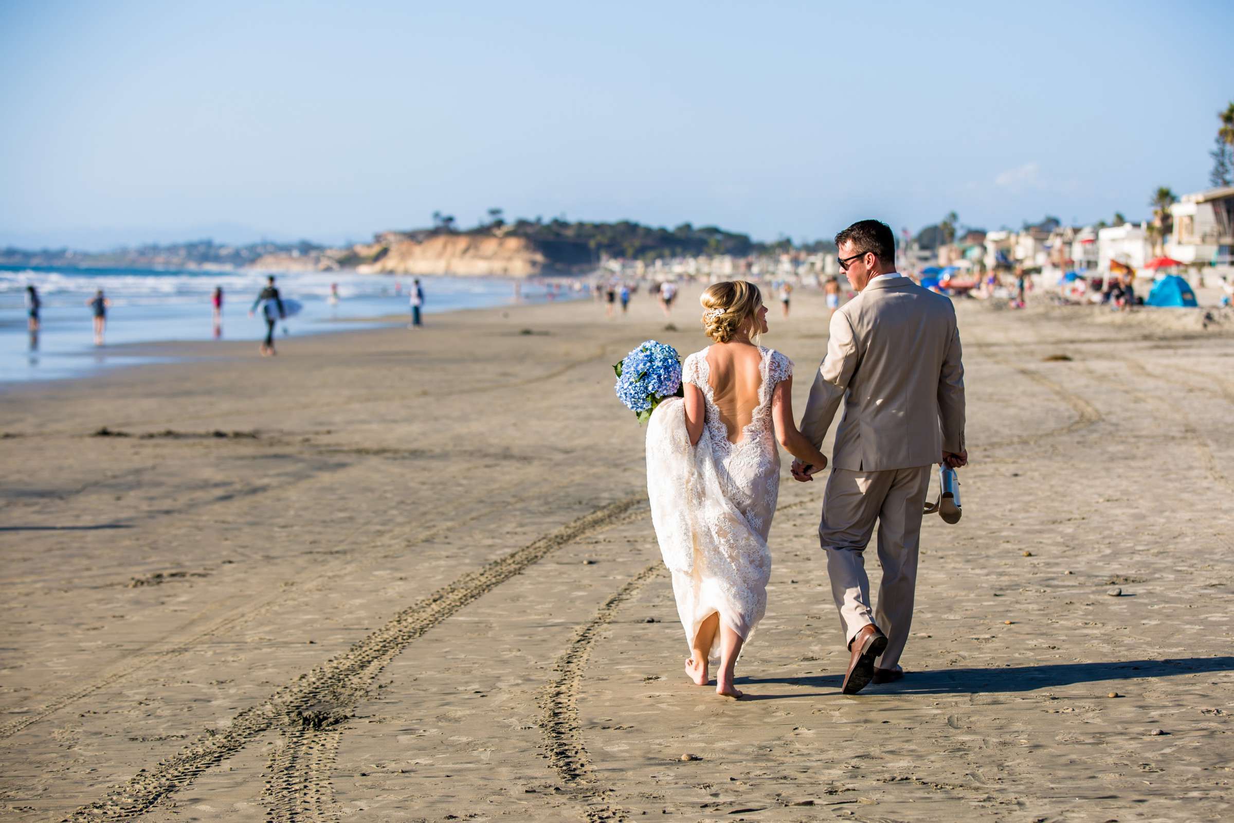Beach at L'Auberge Wedding coordinated by Details Details, Courtney and Rich Wedding Photo #58 by True Photography