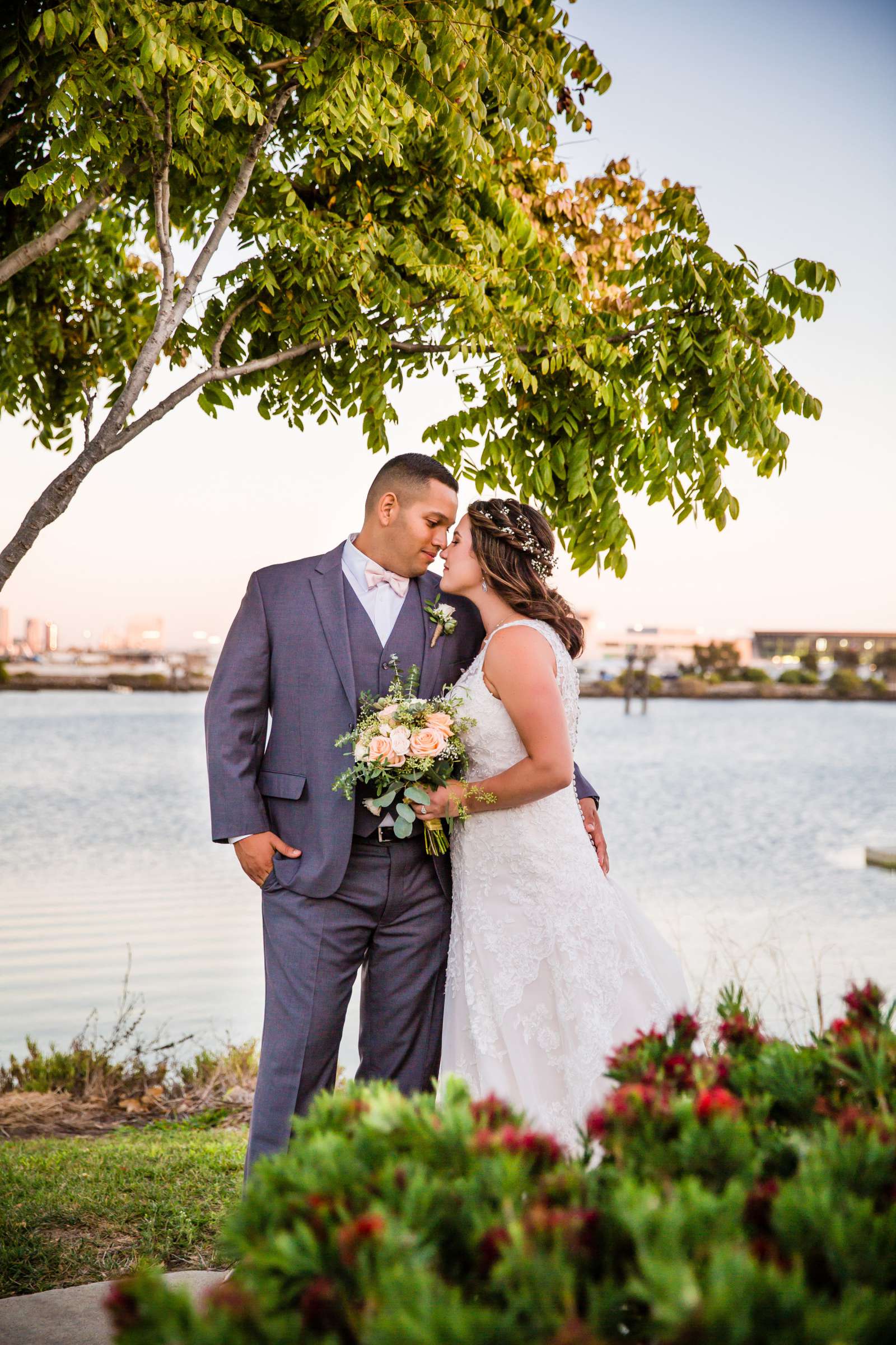 Courtyard by Marriott San Diego Airport/Liberty Station Wedding coordinated by This and That Event Services, Renae and Adrian Wedding Photo #15 by True Photography