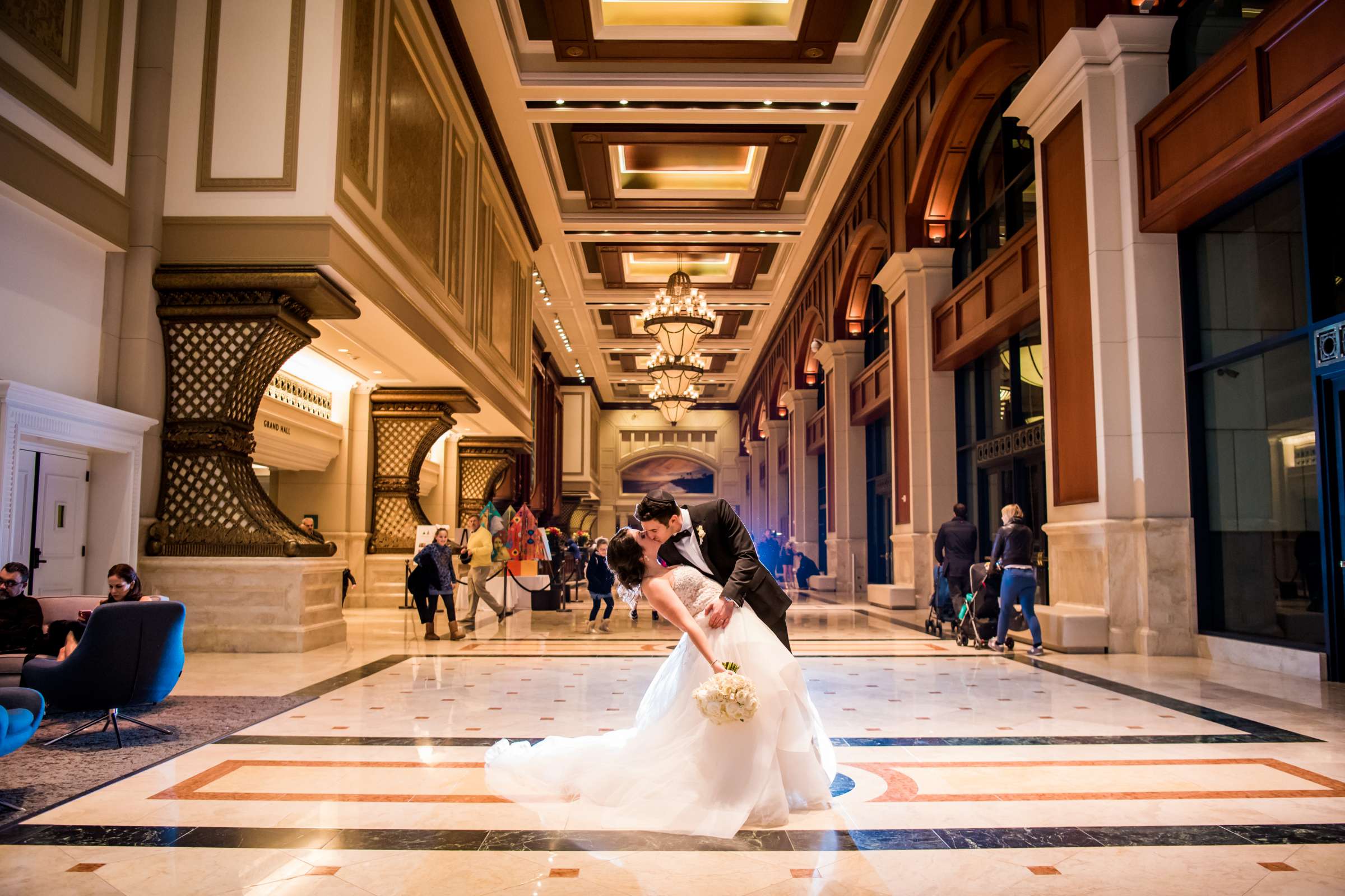 Manchester Grand Hyatt San Diego Wedding coordinated by First Comes Love Weddings & Events, Nikki and Danny Wedding Photo #442661 by True Photography