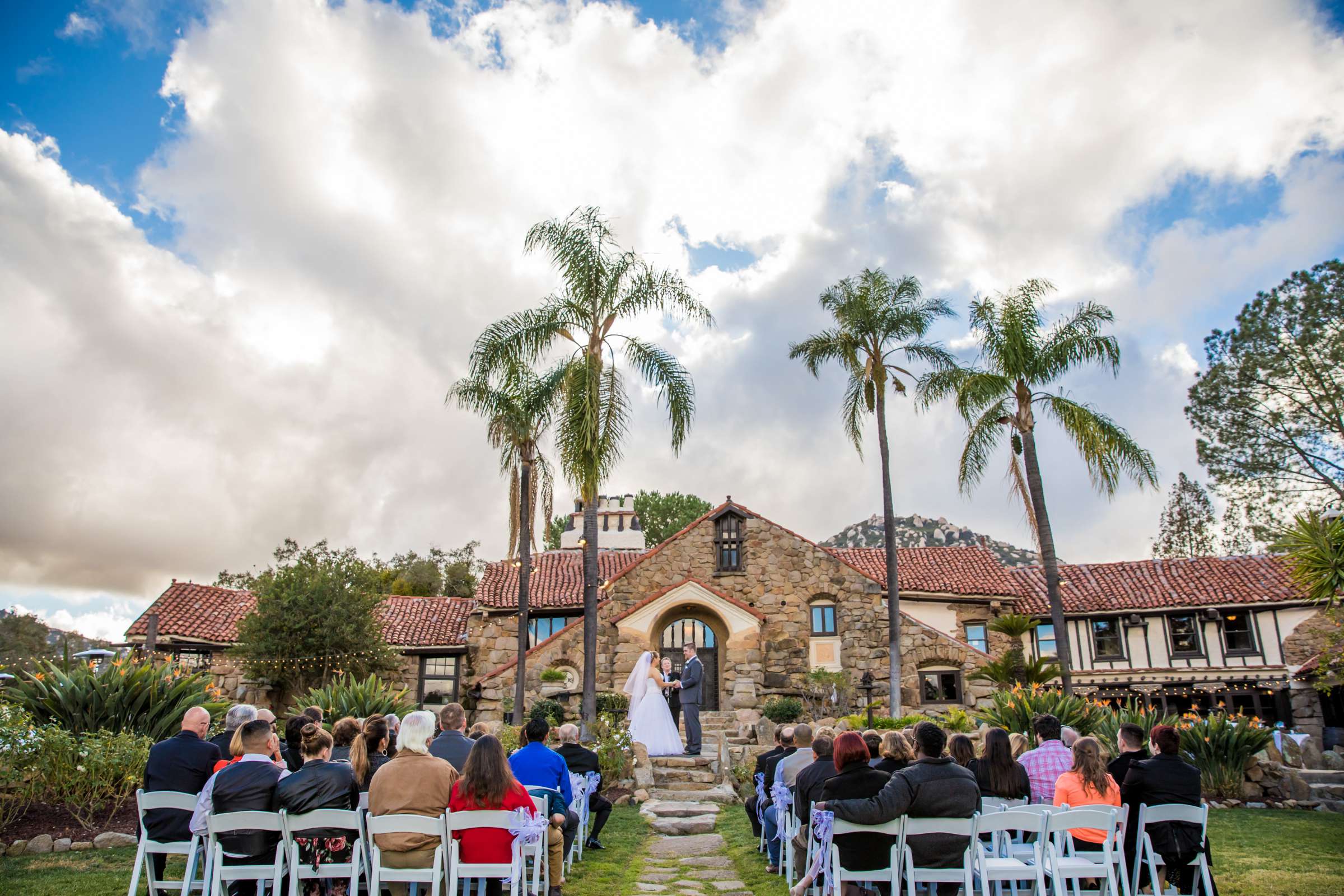 Mt Woodson Castle Wedding coordinated by Personal Touch Dining, Megan and Jesse Wedding Photo #445756 by True Photography