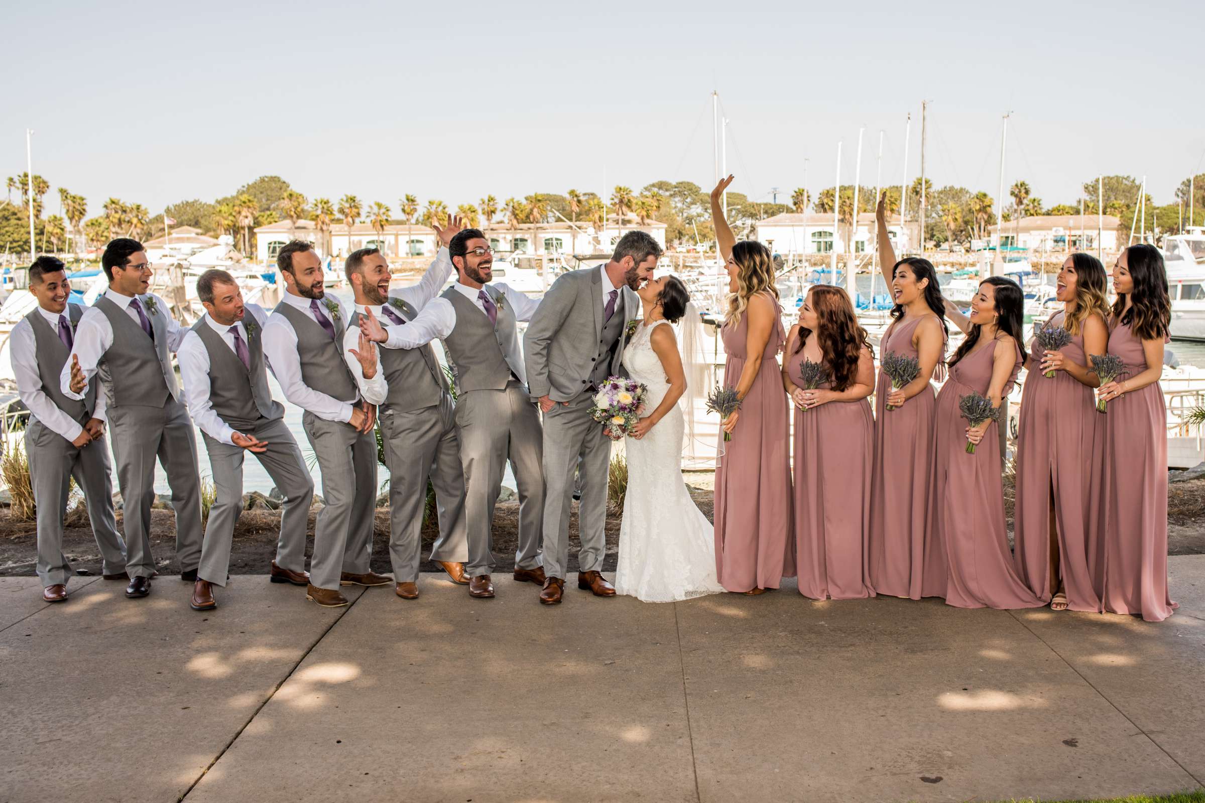 Marina Village Conference Center Wedding coordinated by Magical Moments by Megan, Nikki and Michael Wedding Photo #68 by True Photography