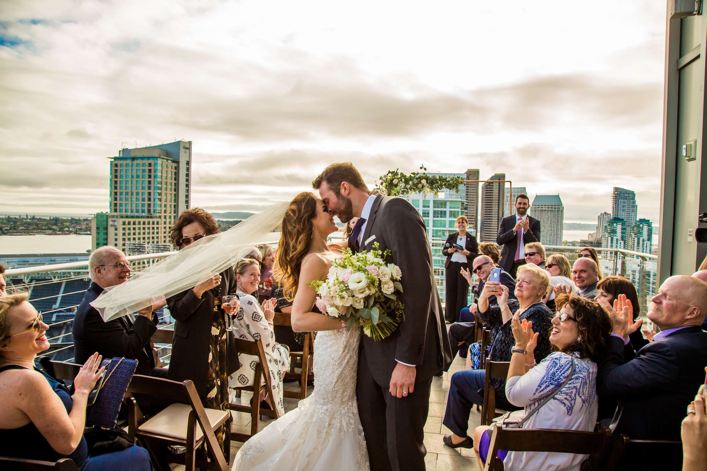 The Ultimate Skybox Wedding, Lindsey and David Wedding Photo #76 by True Photography