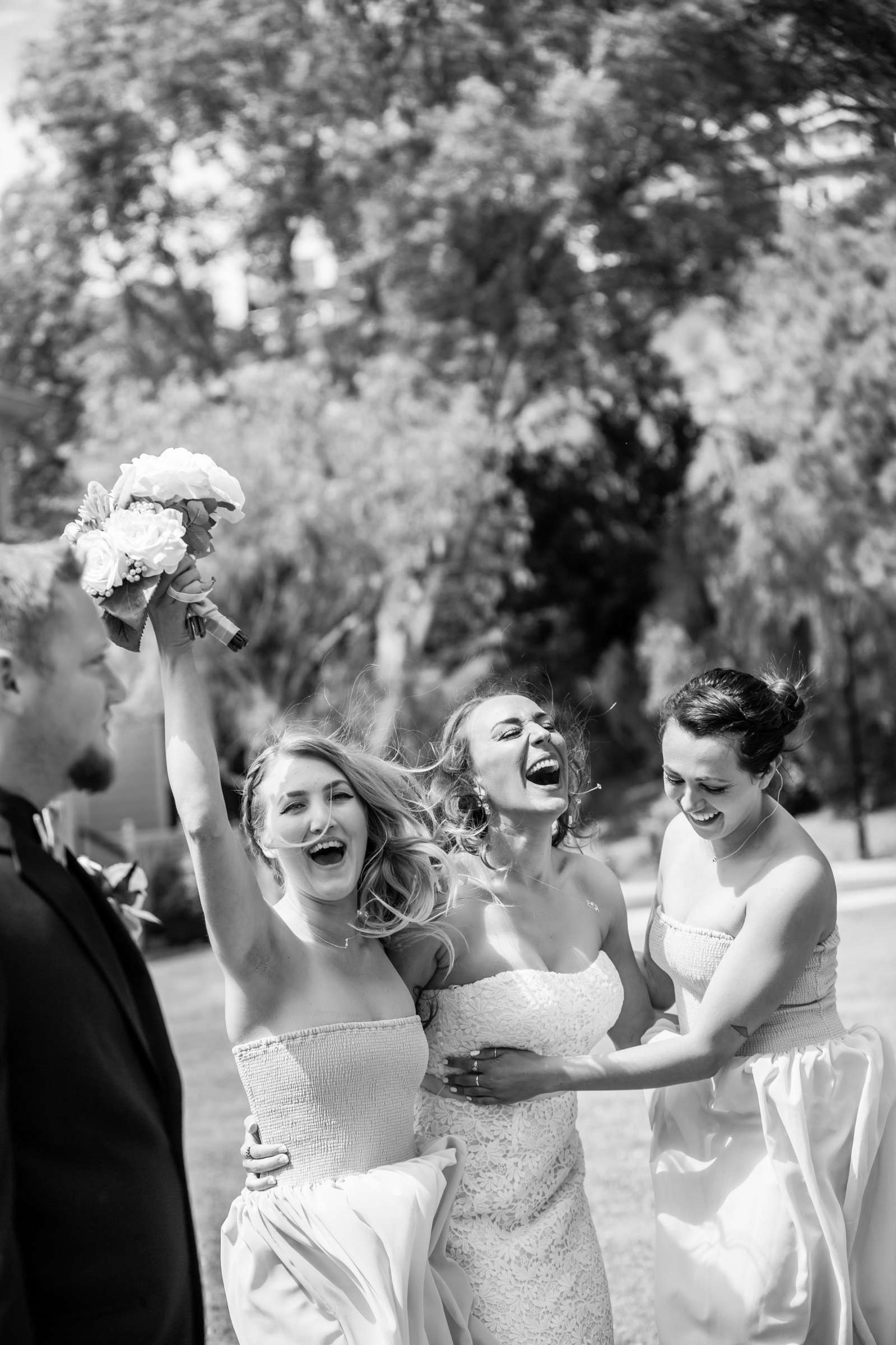 Candid moment at Heritage Park Wedding, Ashley and Thomas Wedding Photo #458178 by True Photography