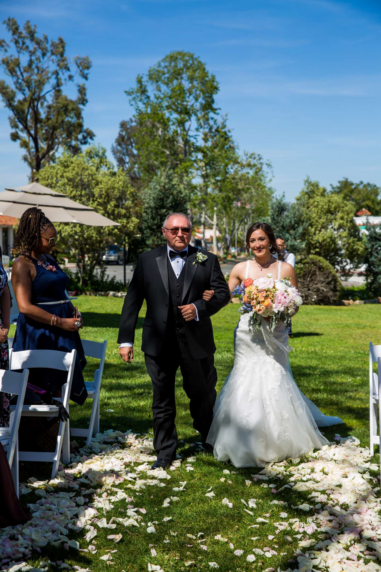 The Inn at Rancho Santa Fe Wedding coordinated by CZ Events, Tania and Kyle Wedding Photo #54 by True Photography