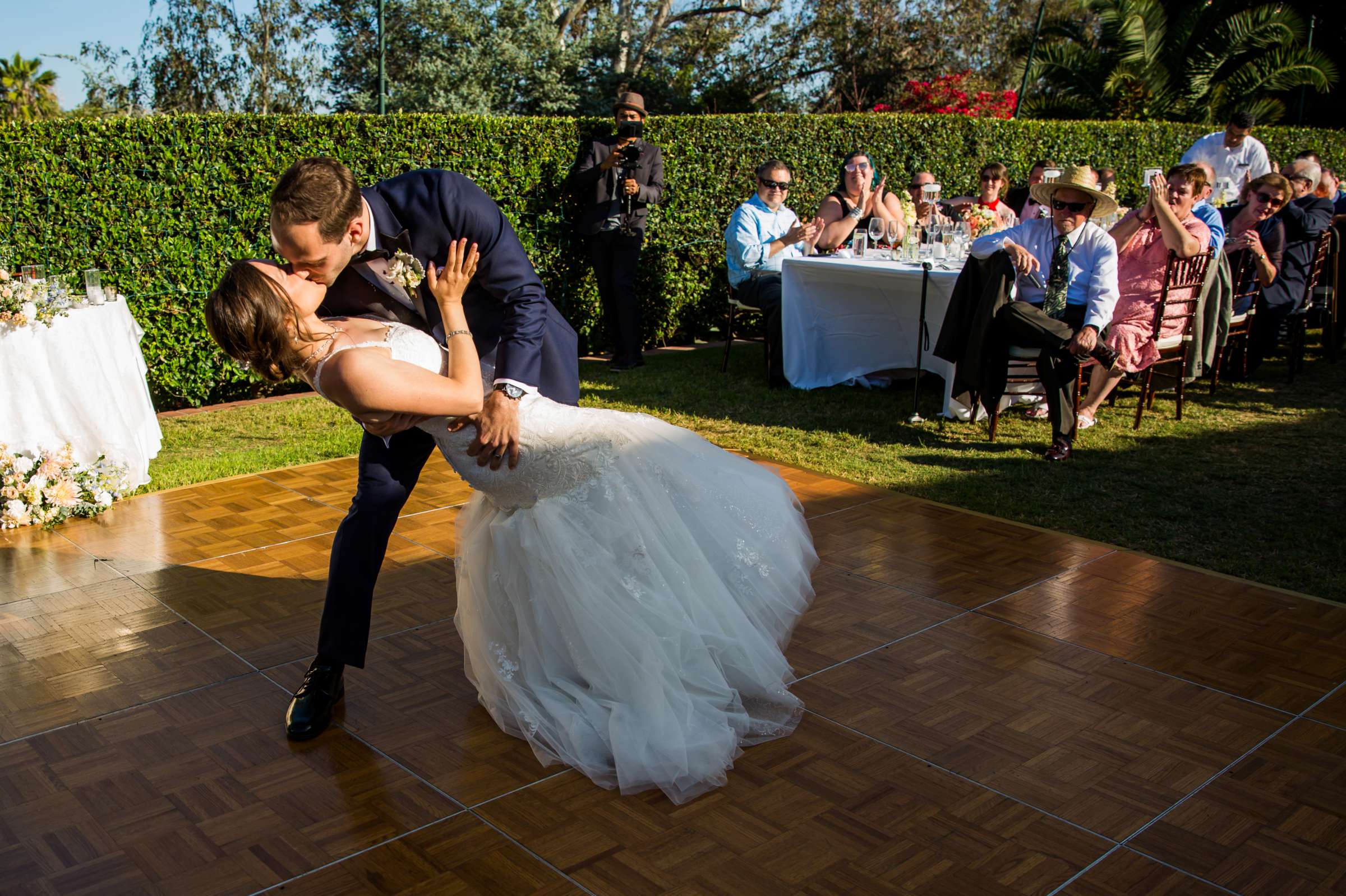 The Inn at Rancho Santa Fe Wedding coordinated by CZ Events, Tania and Kyle Wedding Photo #91 by True Photography