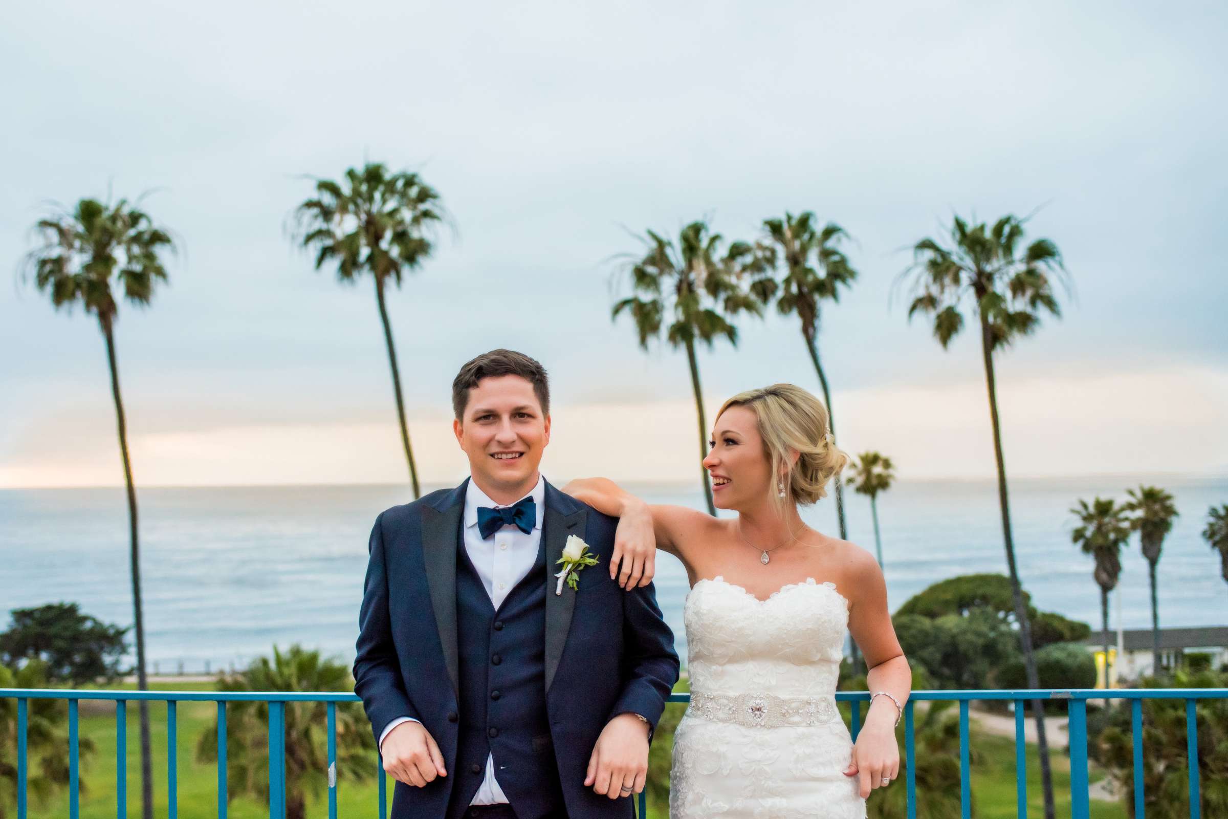 La Jolla Cove Rooftop Wedding, Kristen and Anthony Wedding Photo #14 by True Photography