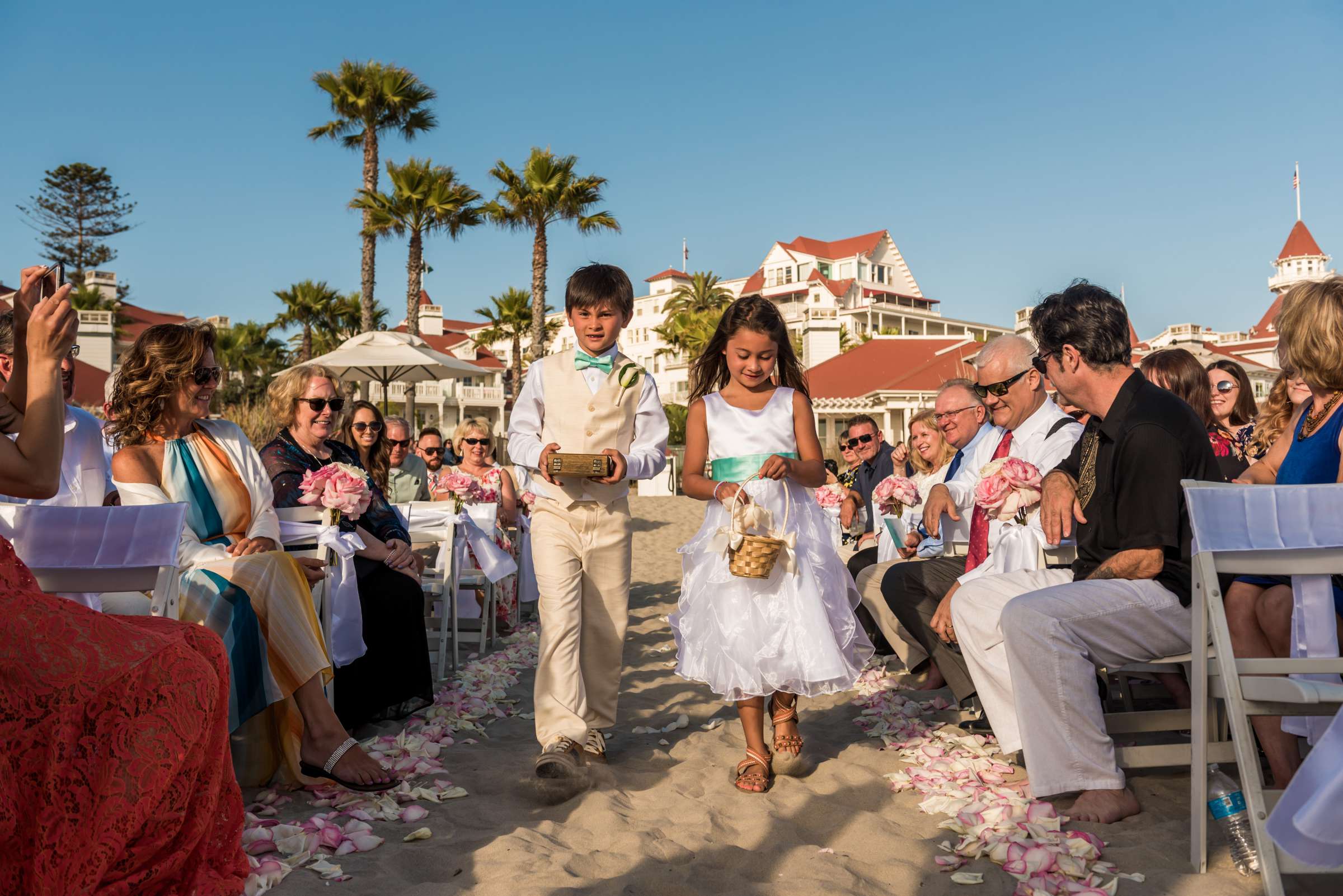 Hotel Del Coronado Wedding coordinated by Bliss Events, Ashley and Tucker Wedding Photo #64 by True Photography