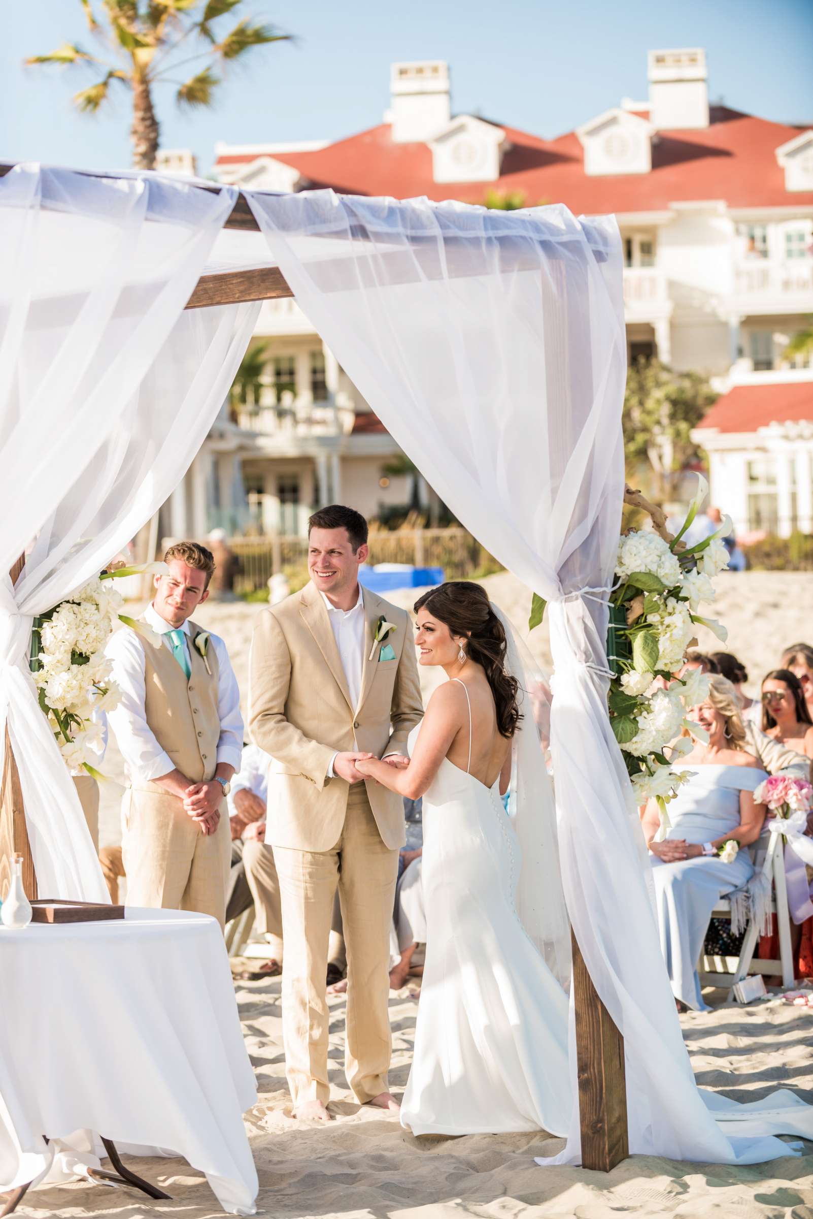 Hotel Del Coronado Wedding coordinated by Bliss Events, Ashley and Tucker Wedding Photo #80 by True Photography