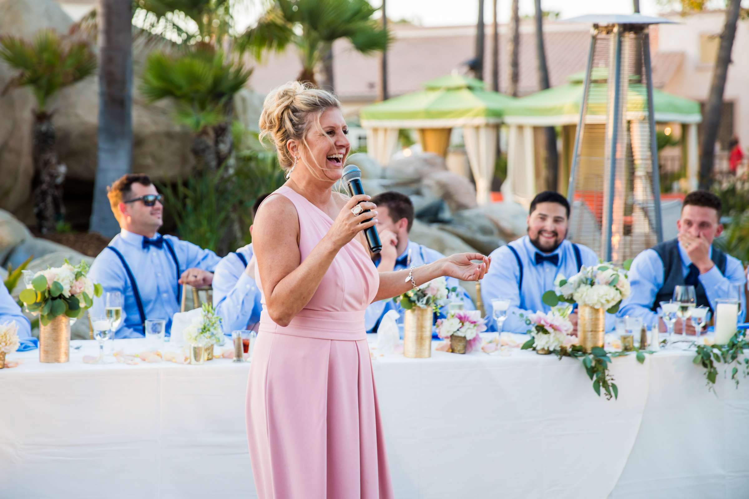 San Diego Mission Bay Resort Wedding, Breehanna and Austin Wedding Photo #109 by True Photography