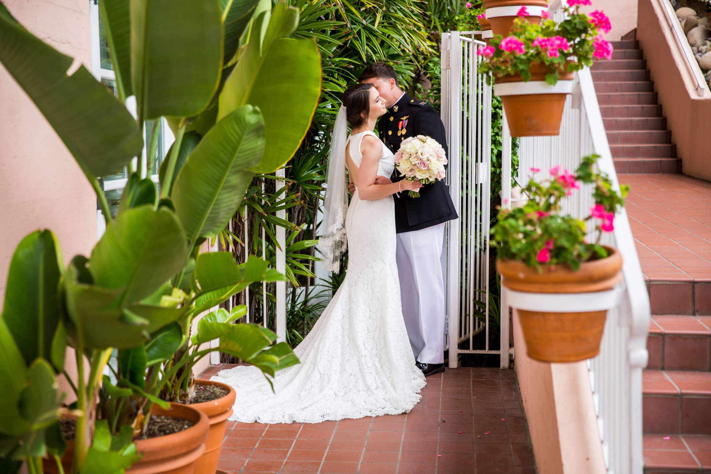 La Valencia Wedding coordinated by Creative Affairs Inc, Caitlin and John Wedding Photo #472652 by True Photography