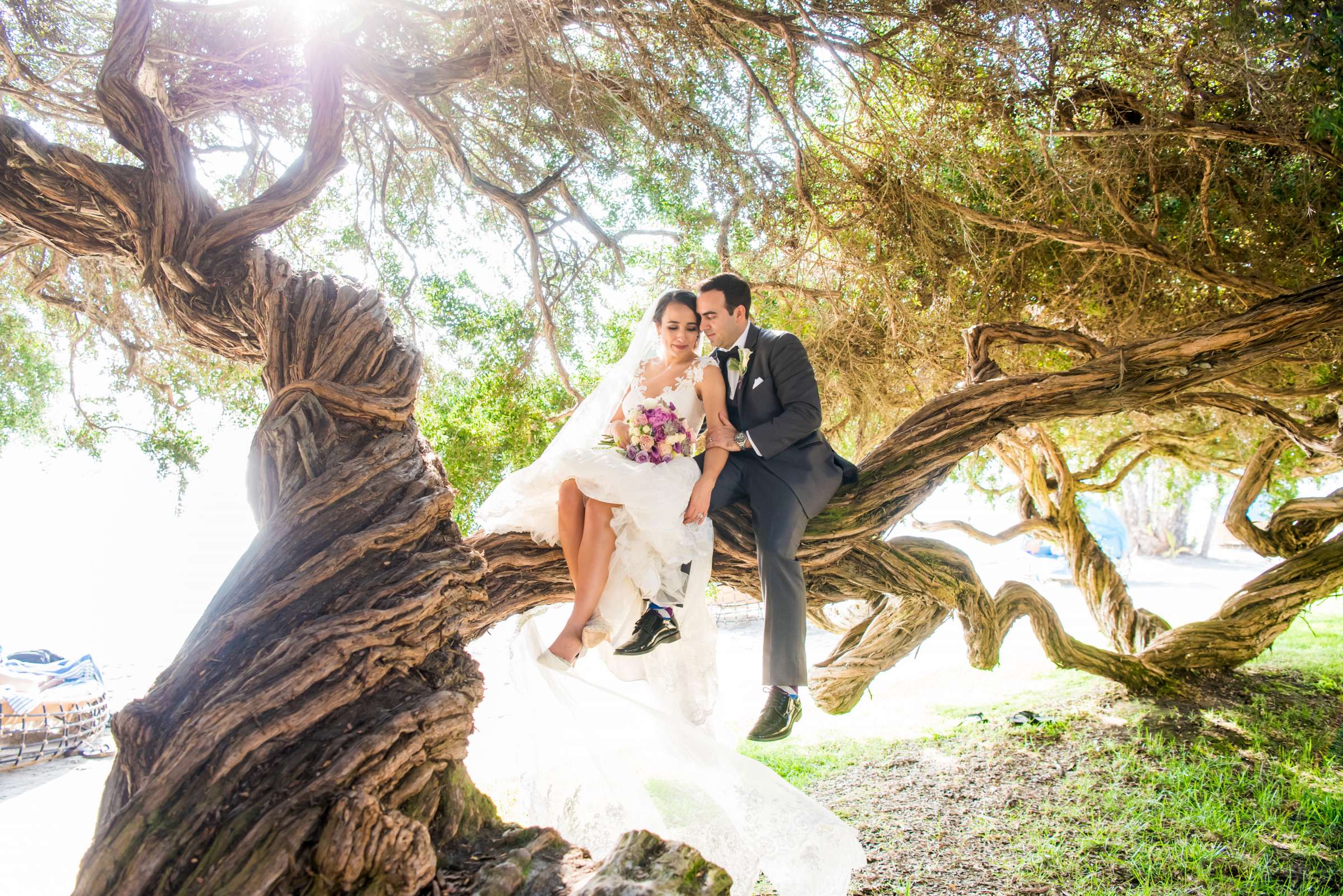Bahia Hotel Wedding coordinated by Events Inspired SD, Kathy and TJ Wedding Photo #1 by True Photography