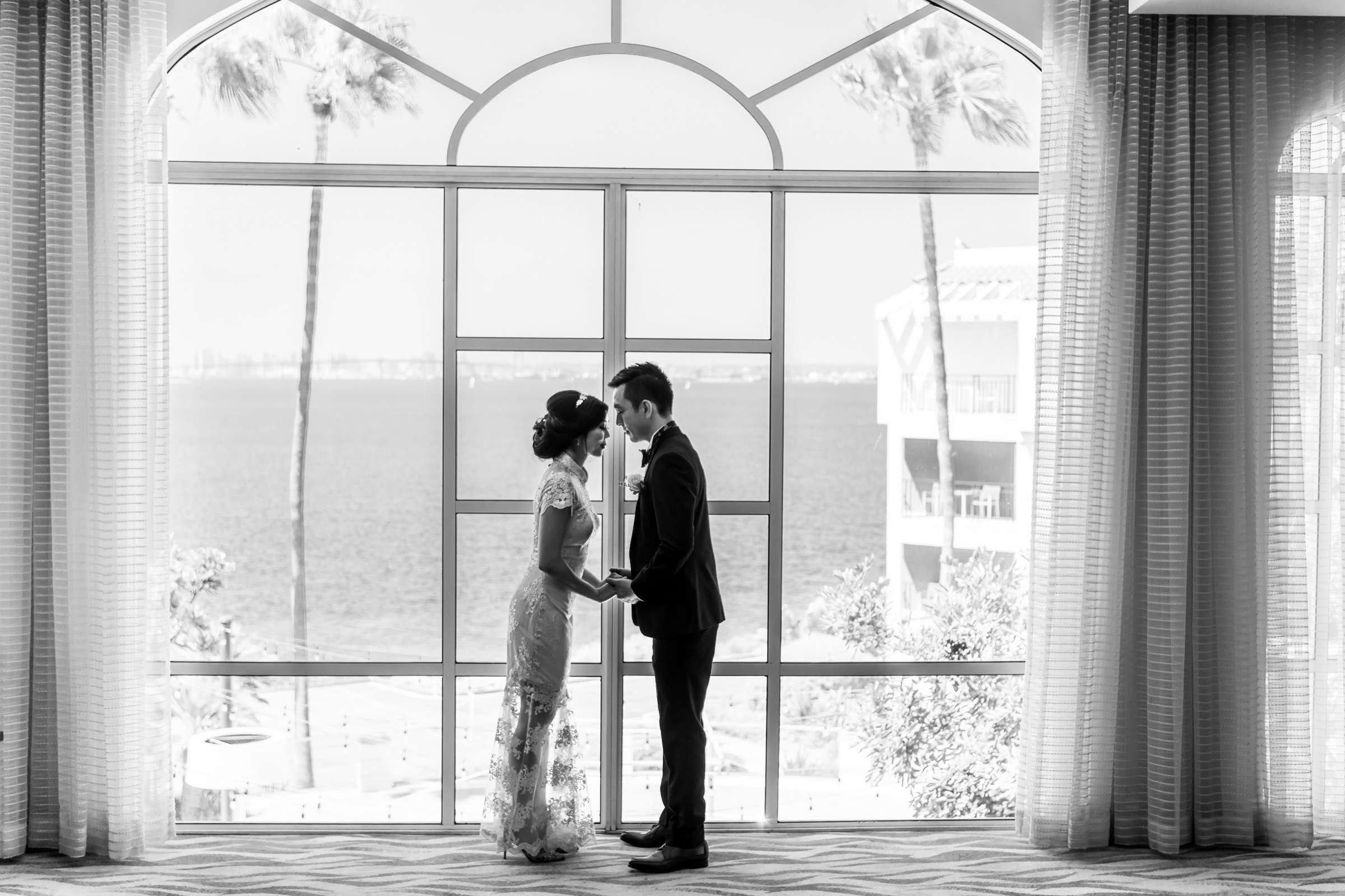 Loews Coronado Bay Resort Wedding coordinated by Aficial Events, Kellyn and Dwight Wedding Photo #491783 by True Photography
