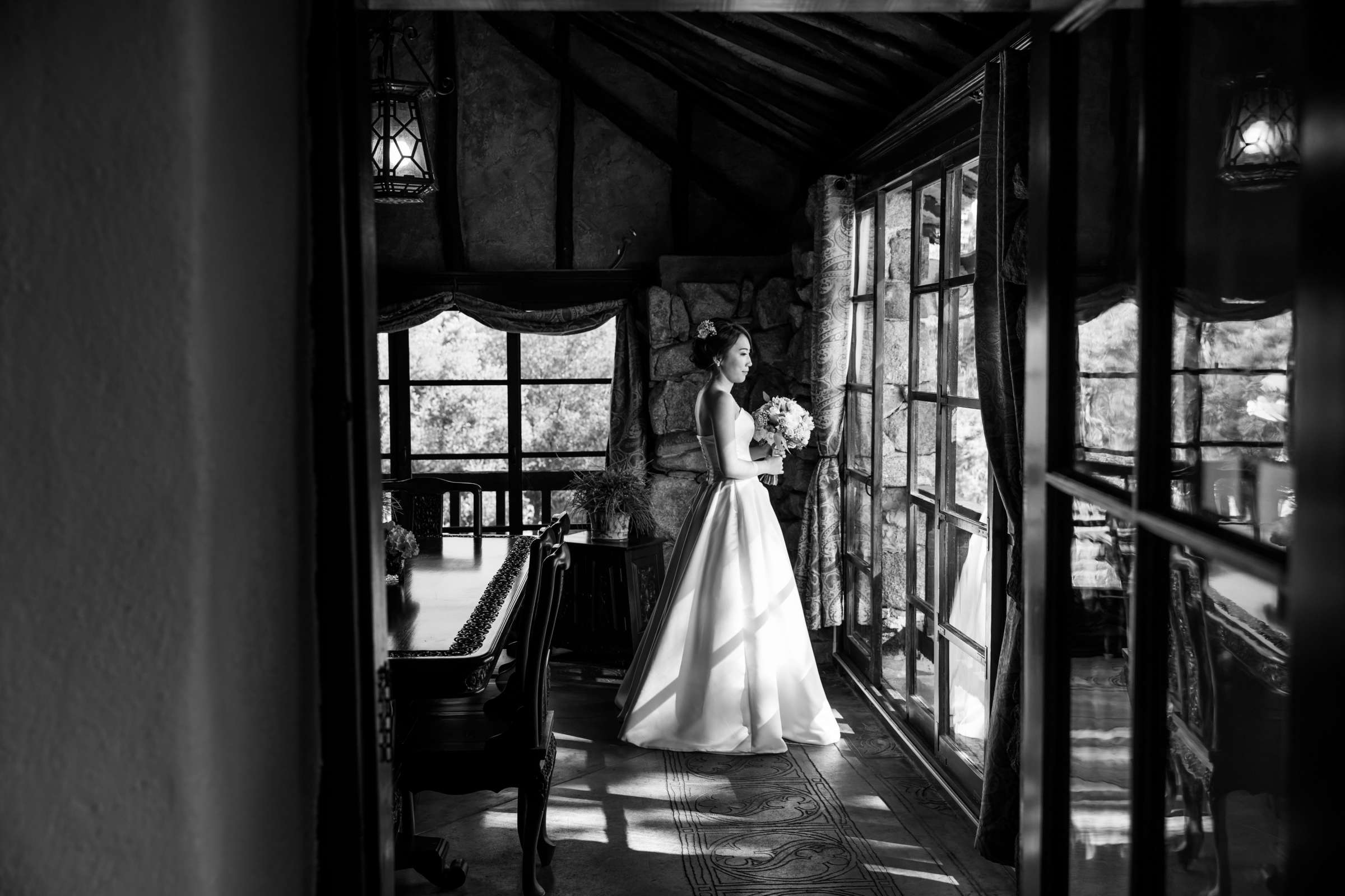 Mt Woodson Castle Wedding, Xinyu and Lyle Wedding Photo #41 by True Photography