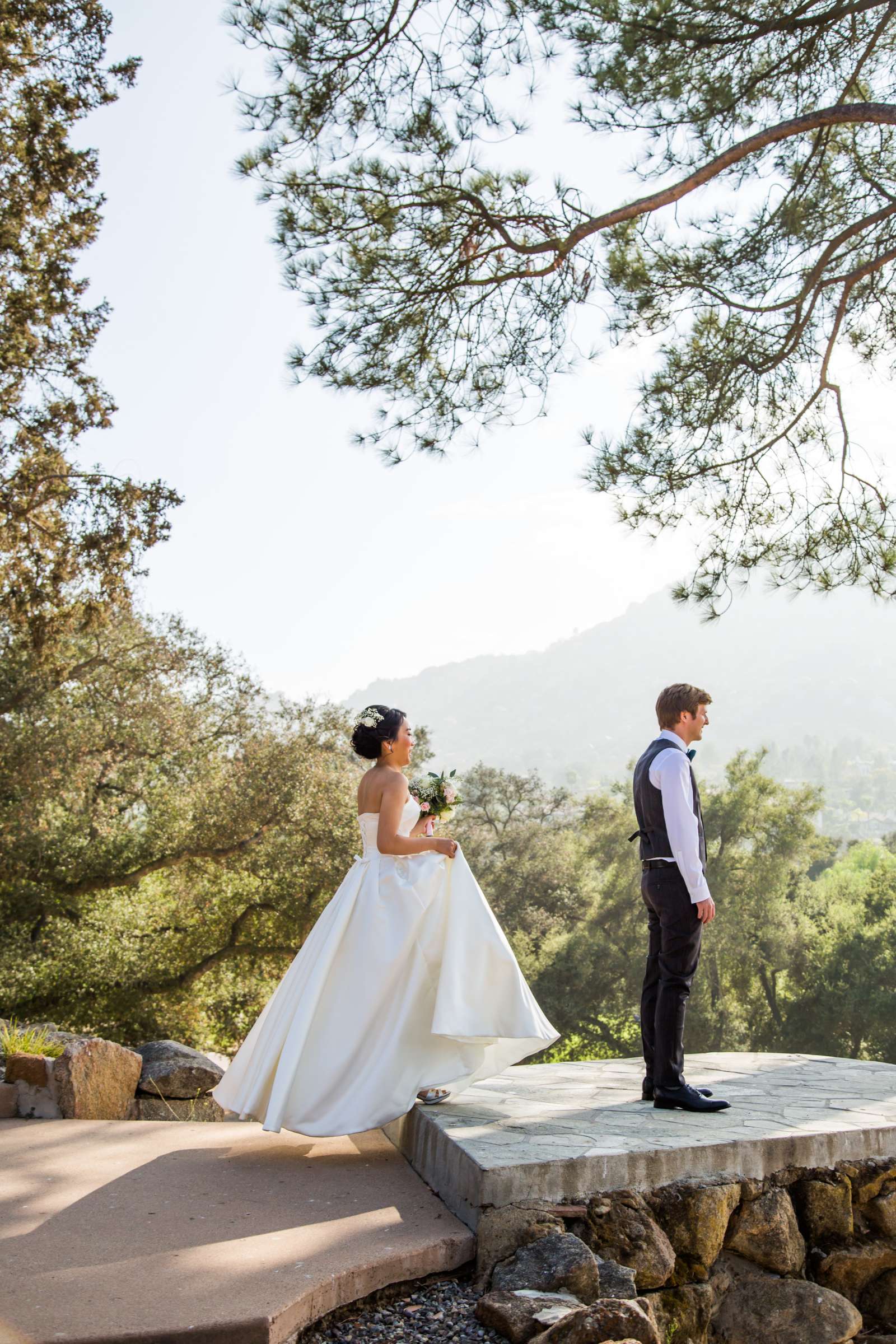 Mt Woodson Castle Wedding, Xinyu and Lyle Wedding Photo #43 by True Photography