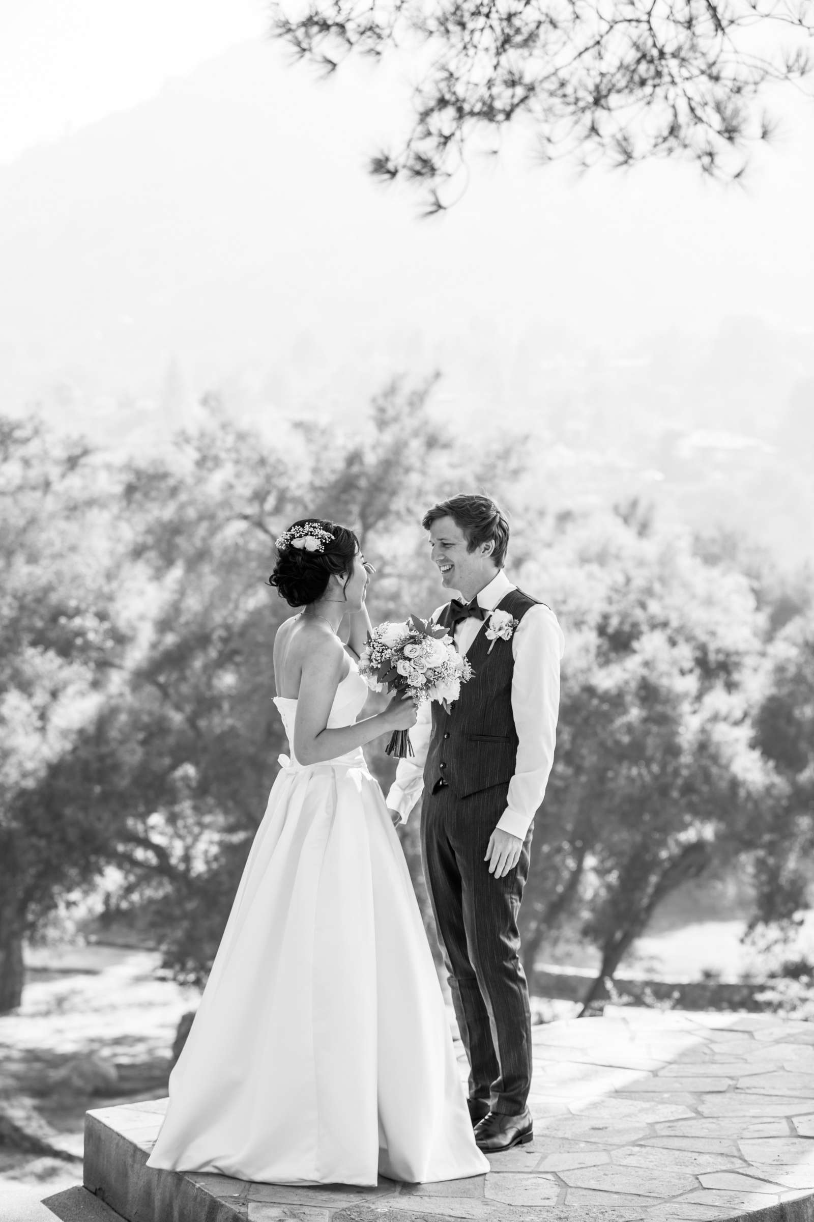 Mt Woodson Castle Wedding, Xinyu and Lyle Wedding Photo #46 by True Photography