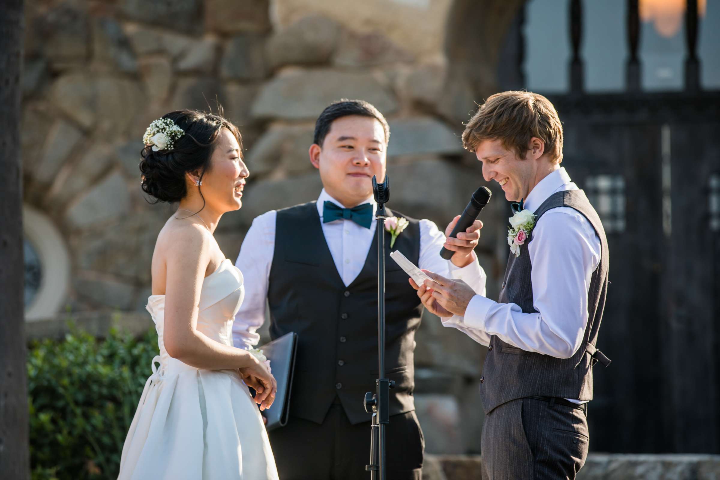 Mt Woodson Castle Wedding, Xinyu and Lyle Wedding Photo #83 by True Photography