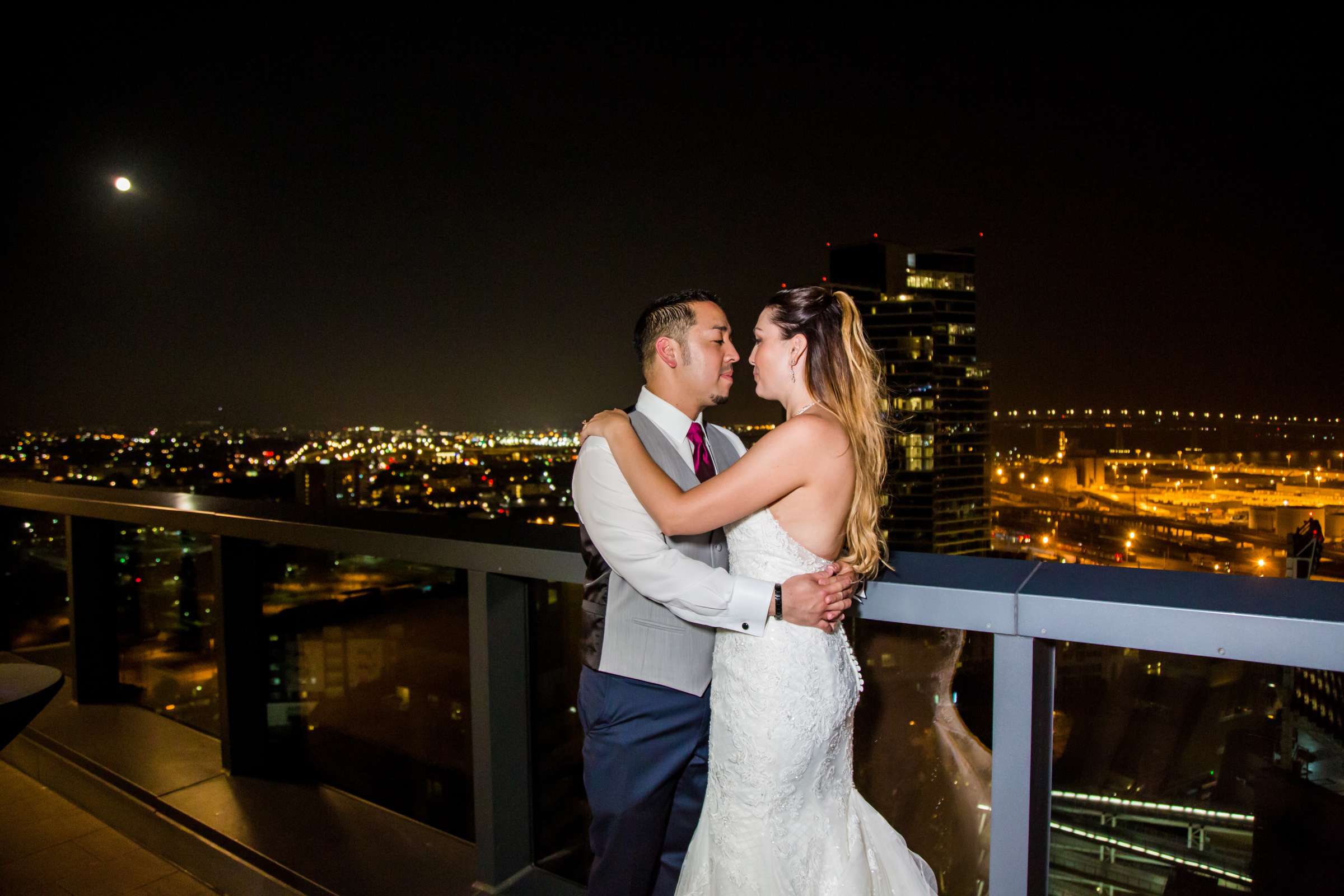 Hilton San Diego Bayfront Wedding, Roxane and Jay Wedding Photo #121 by True Photography
