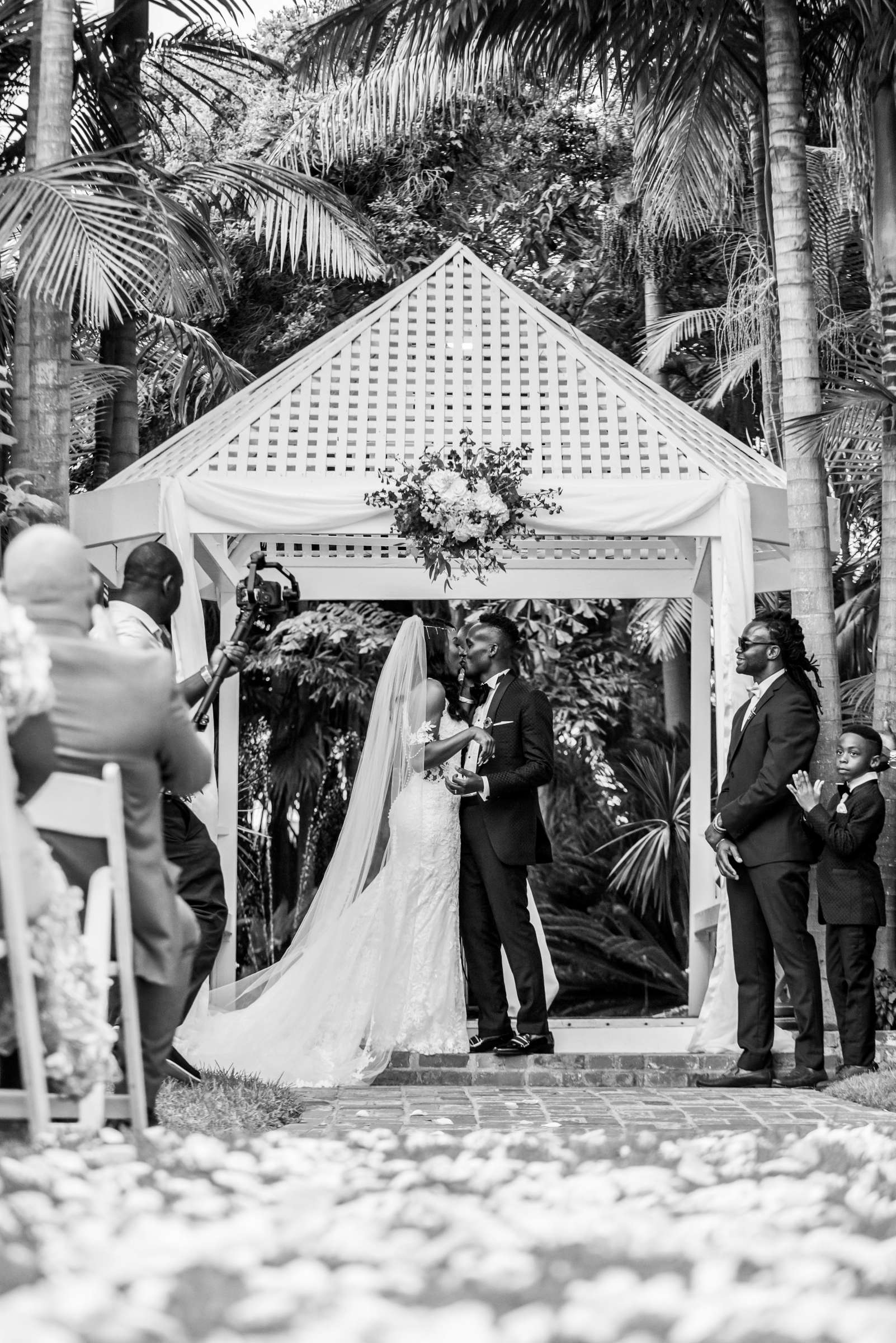 Bahia Hotel Wedding coordinated by Events by Jamie, Adaeze and Ogbemudia mike Wedding Photo #54 by True Photography