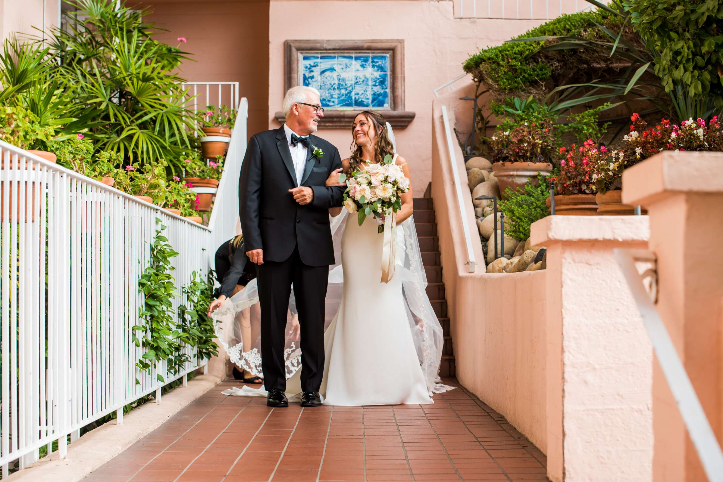 La Valencia Wedding coordinated by Sweet Blossom Weddings, Megan and Jacob Wedding Photo #66 by True Photography
