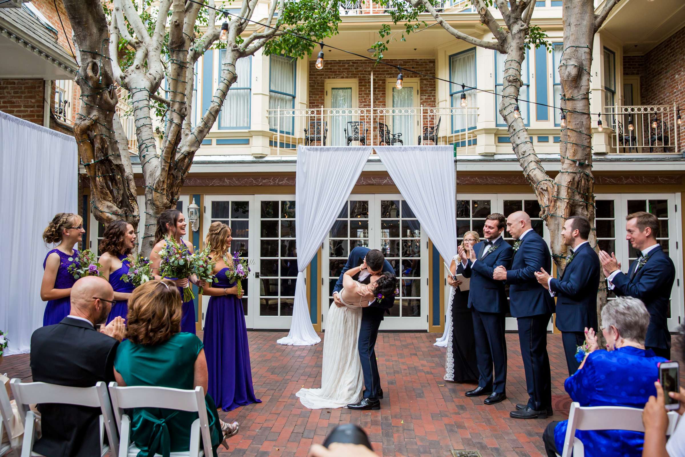 Horton Grand Hotel Wedding coordinated by Weddings & Events by Kendra, Hannah and Zach Wedding Photo #116 by True Photography